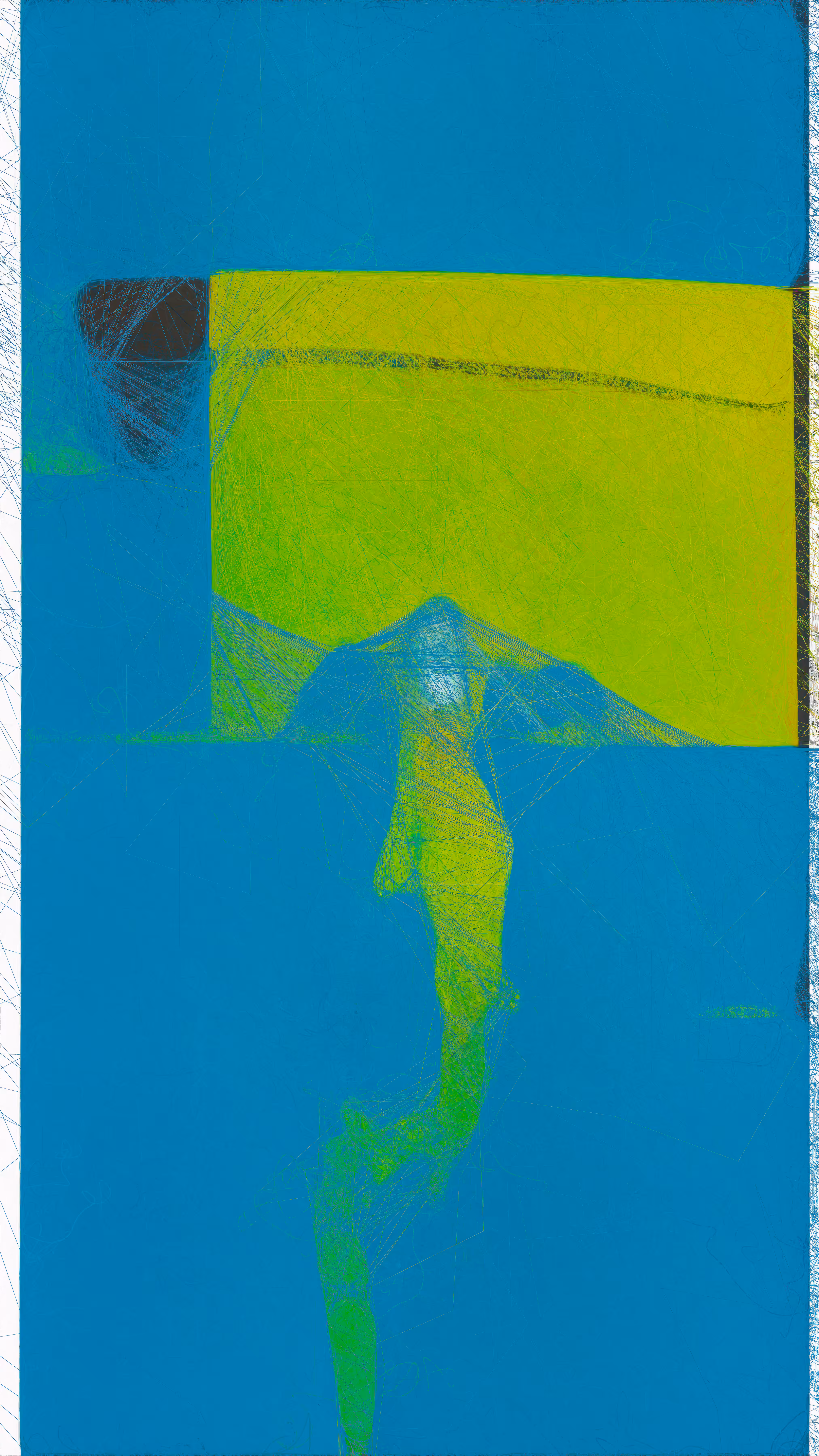 Unsupervised — Burned — Machine Hallucinations — MoMA Dreams #1