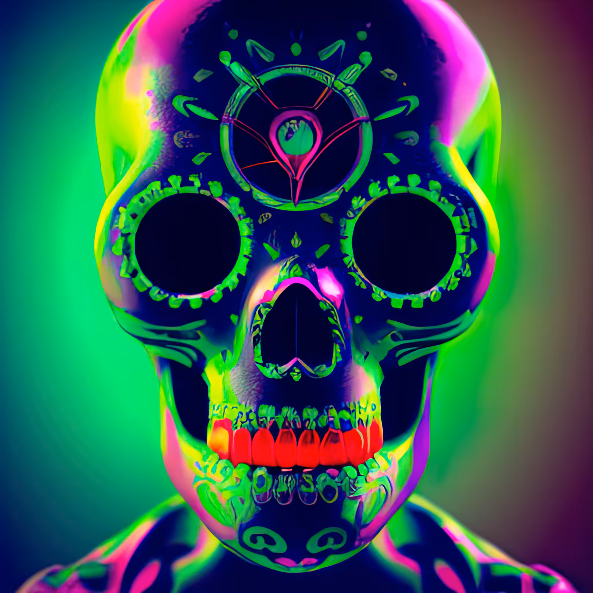 Head Case - A Color Study: Head Case #102
