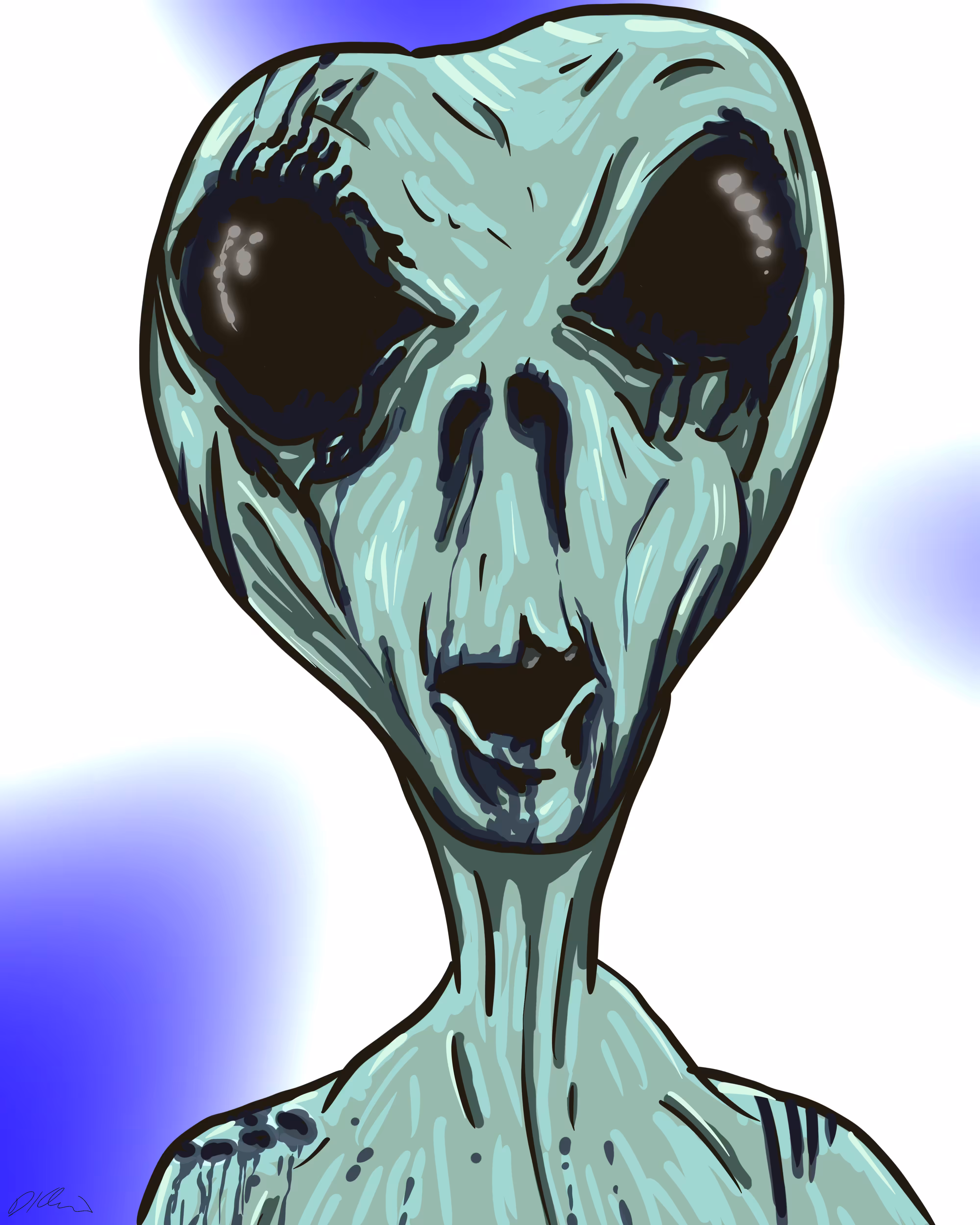 Zombie Aliens #1: Zombie Grey