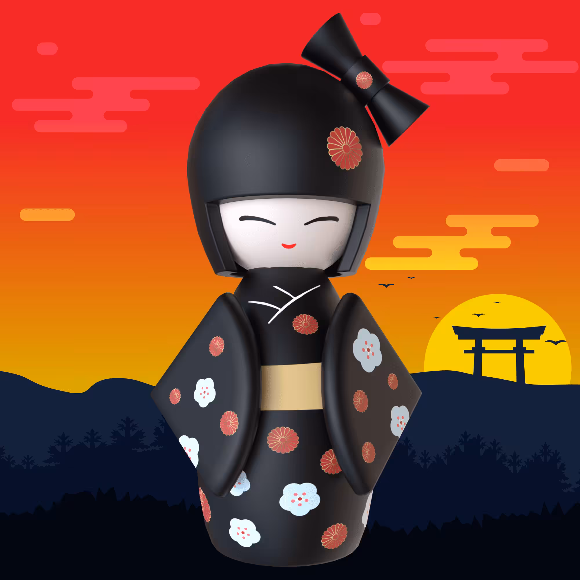 Kokeshi Mania #258
