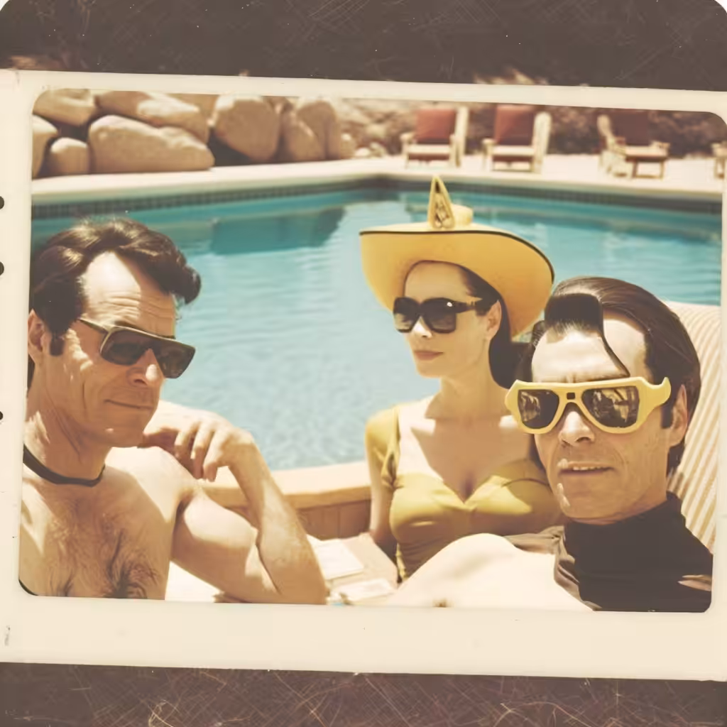 Secret Lives of Vulcans 020 - Kullov, Favil, and Sos hangin' by the pool