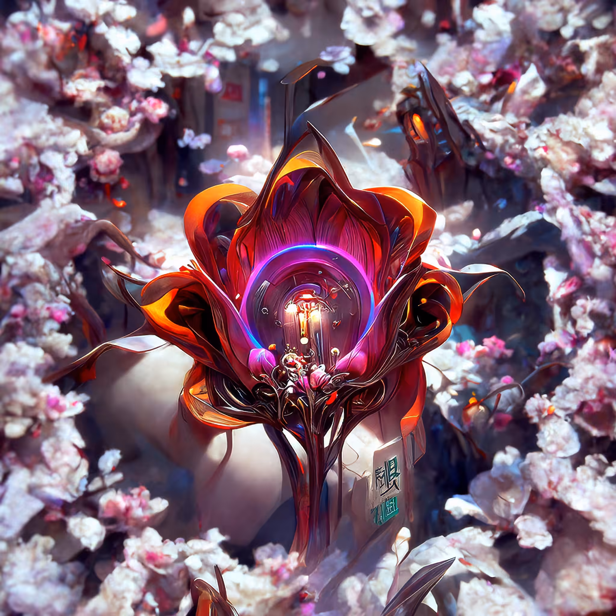 Bionic Flower Blossom Light Core