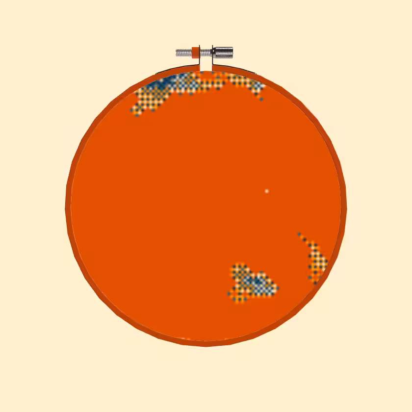 Brownian Stitch #14