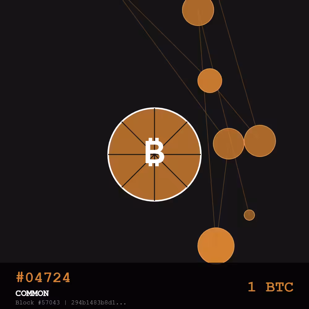 Bitcoin Pizza Genesis: 10K — COMMON Edition | May 22, 2010 - The Day Everything Changed