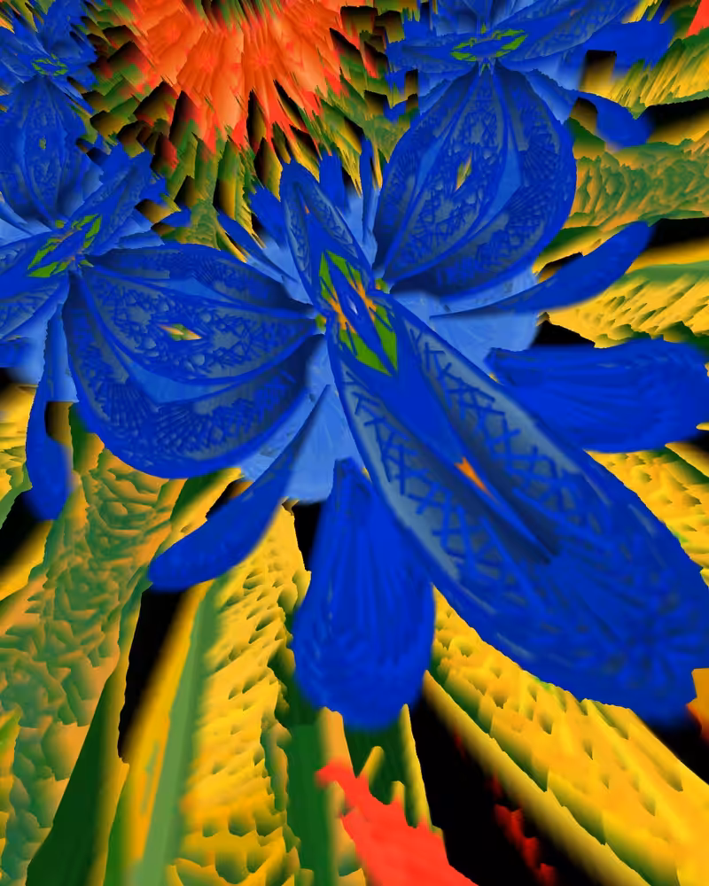 A blue serenade