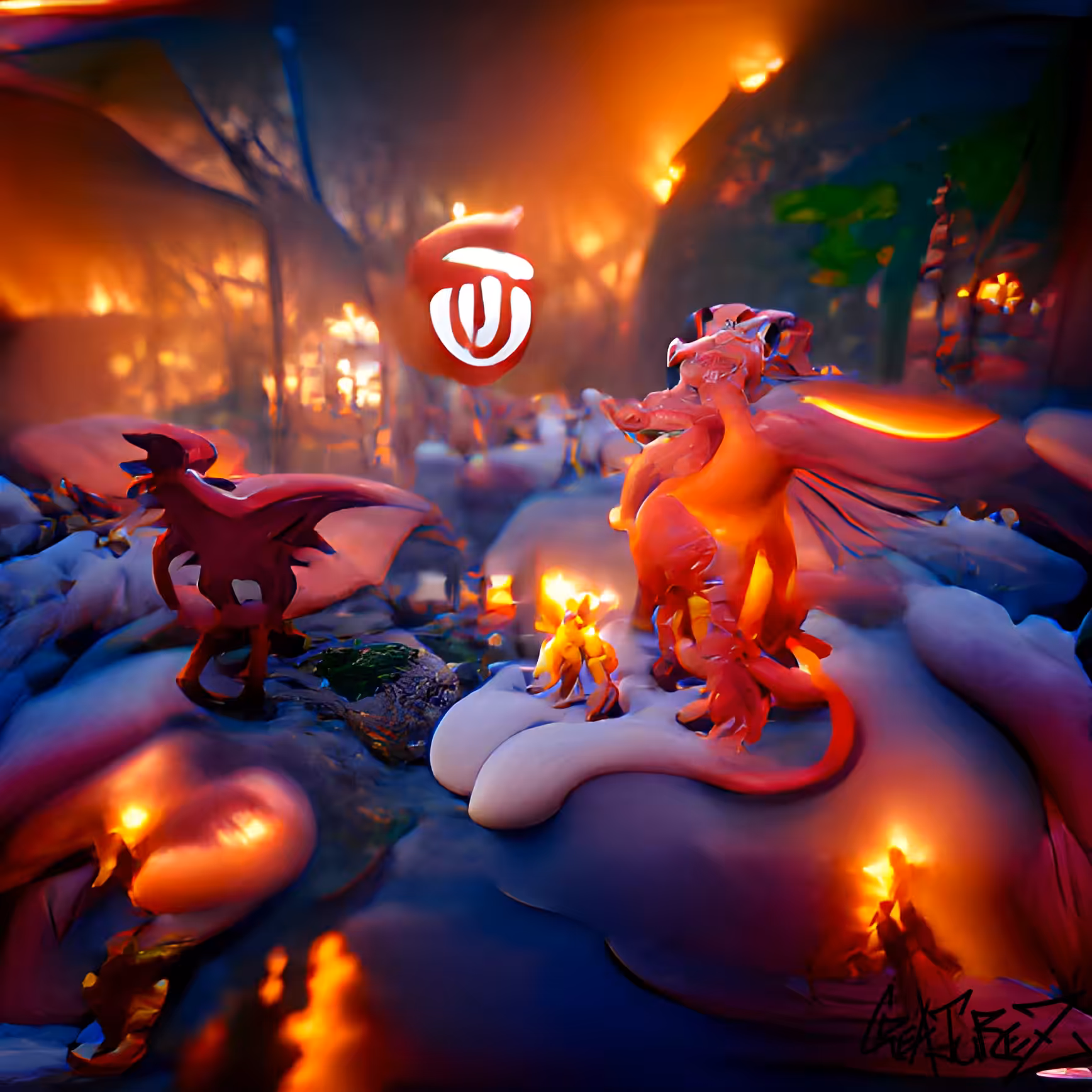 Creatures in hell