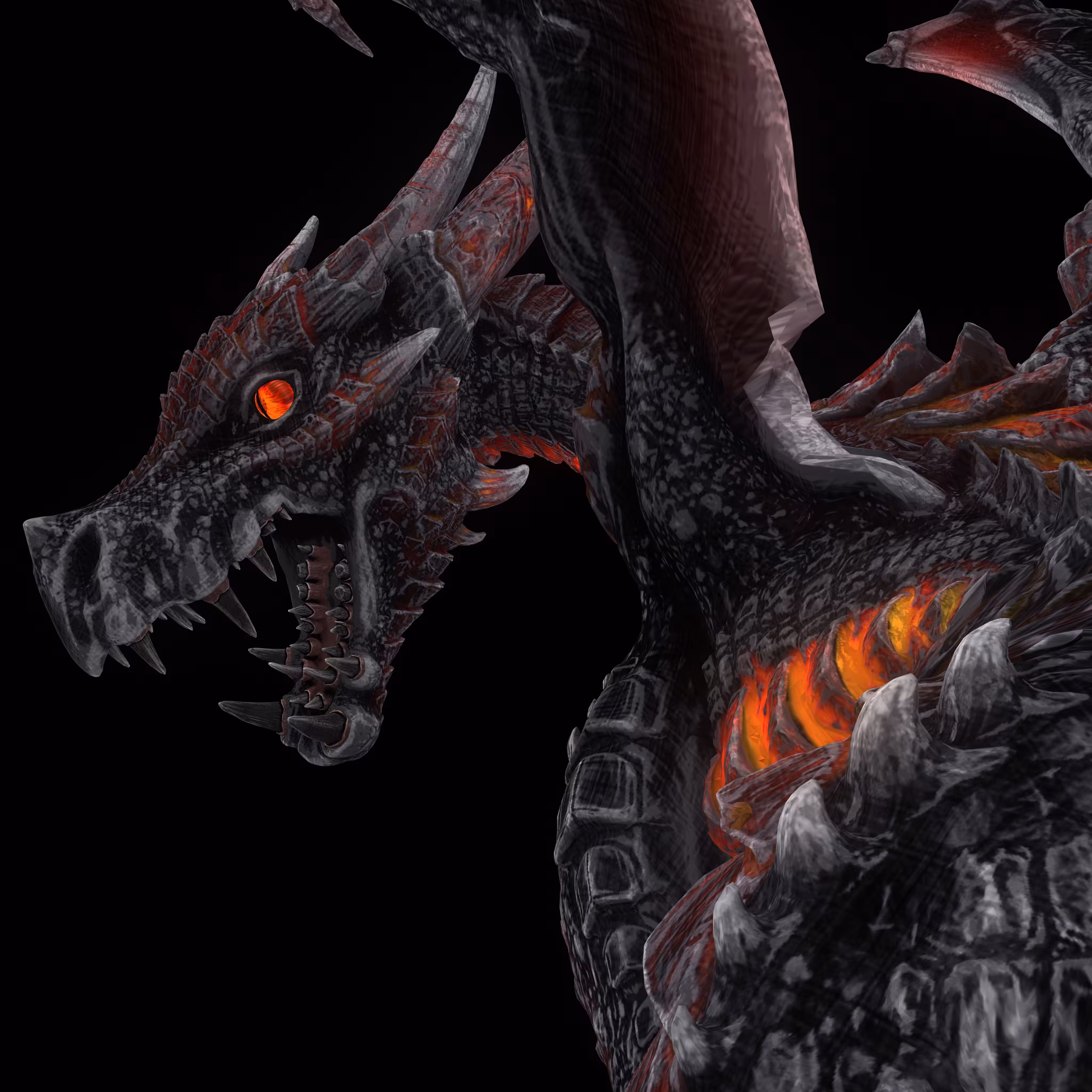 Crypto Dragons - Fire Dragon (Adult)