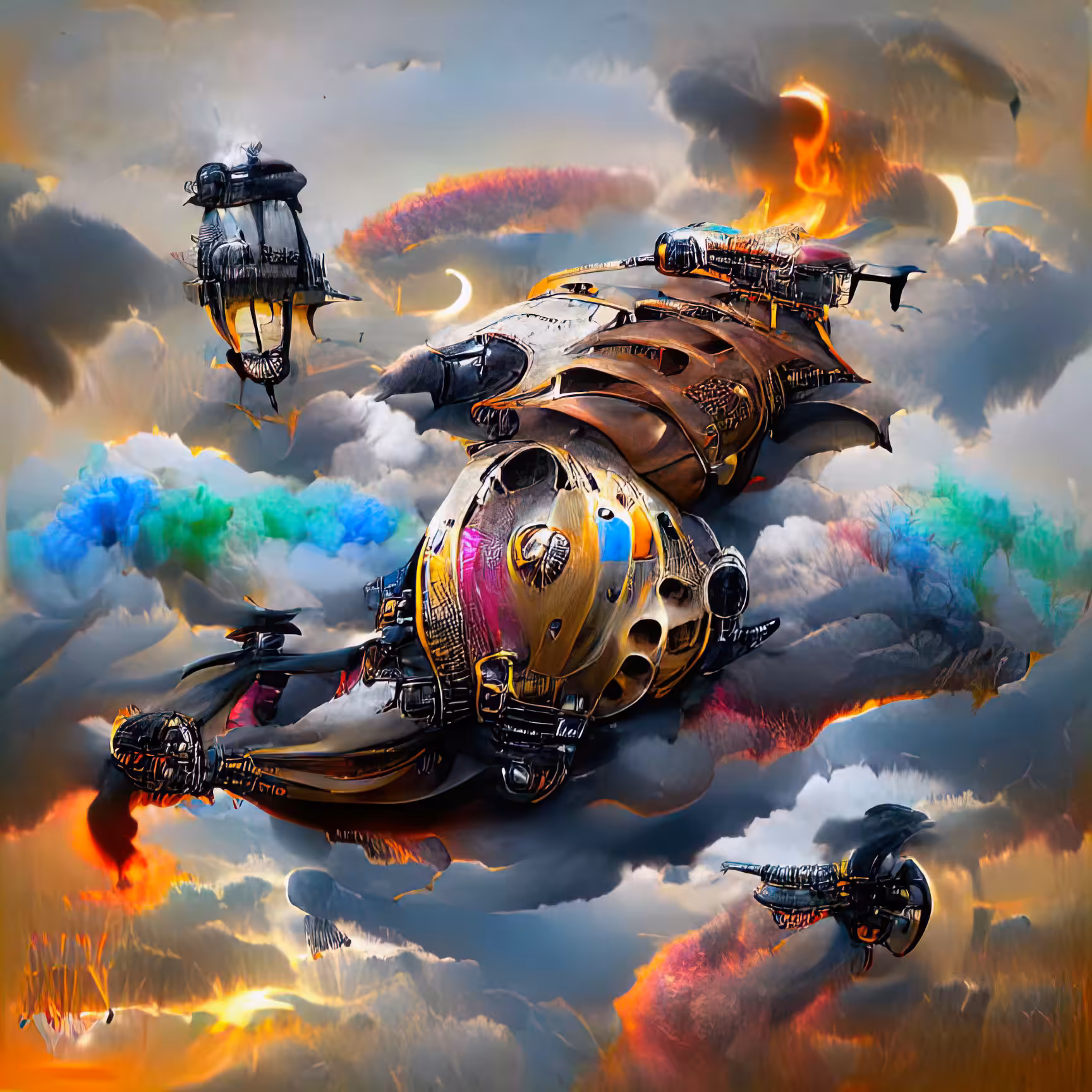 Outerspace Steampunk 444/501