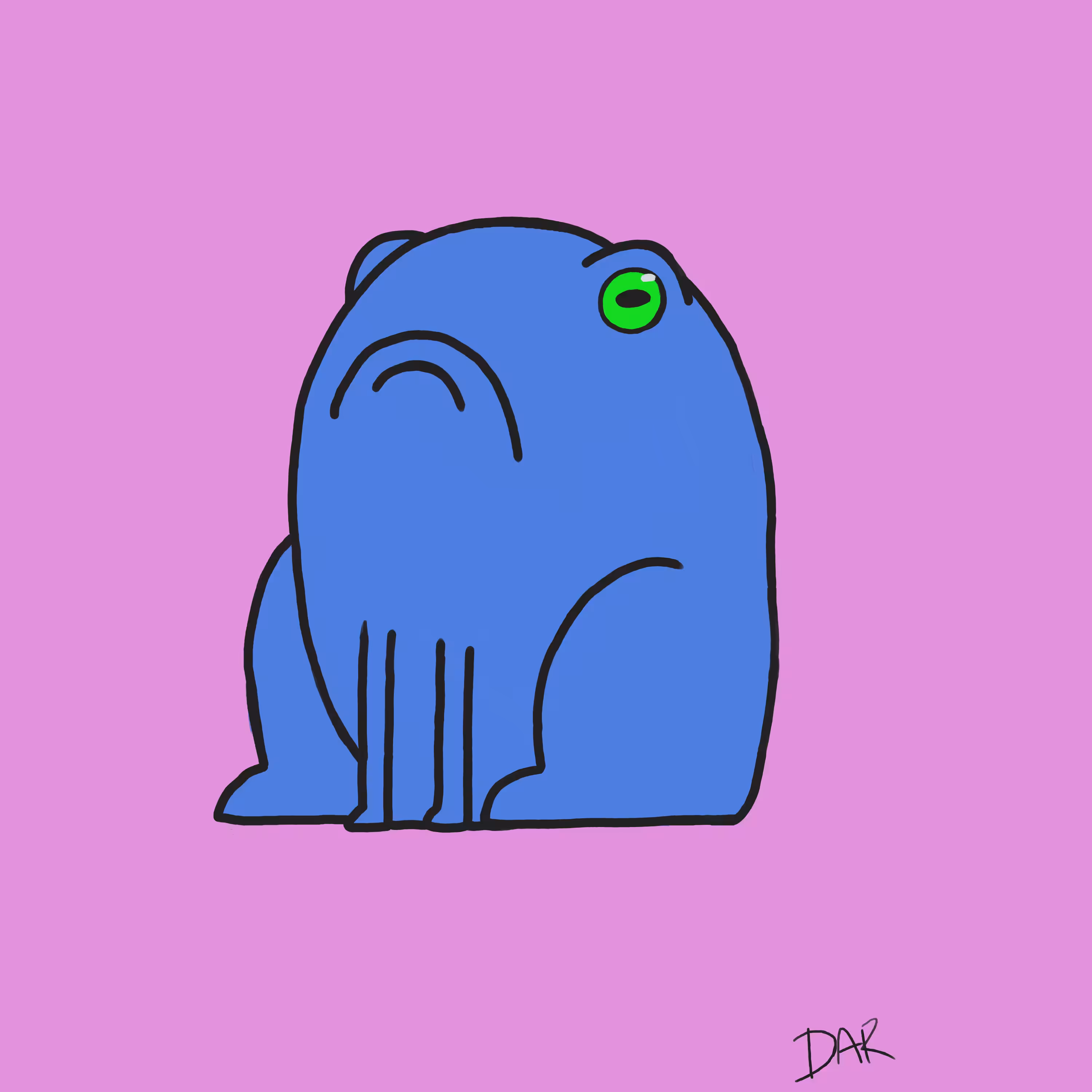 Sad Frog #2