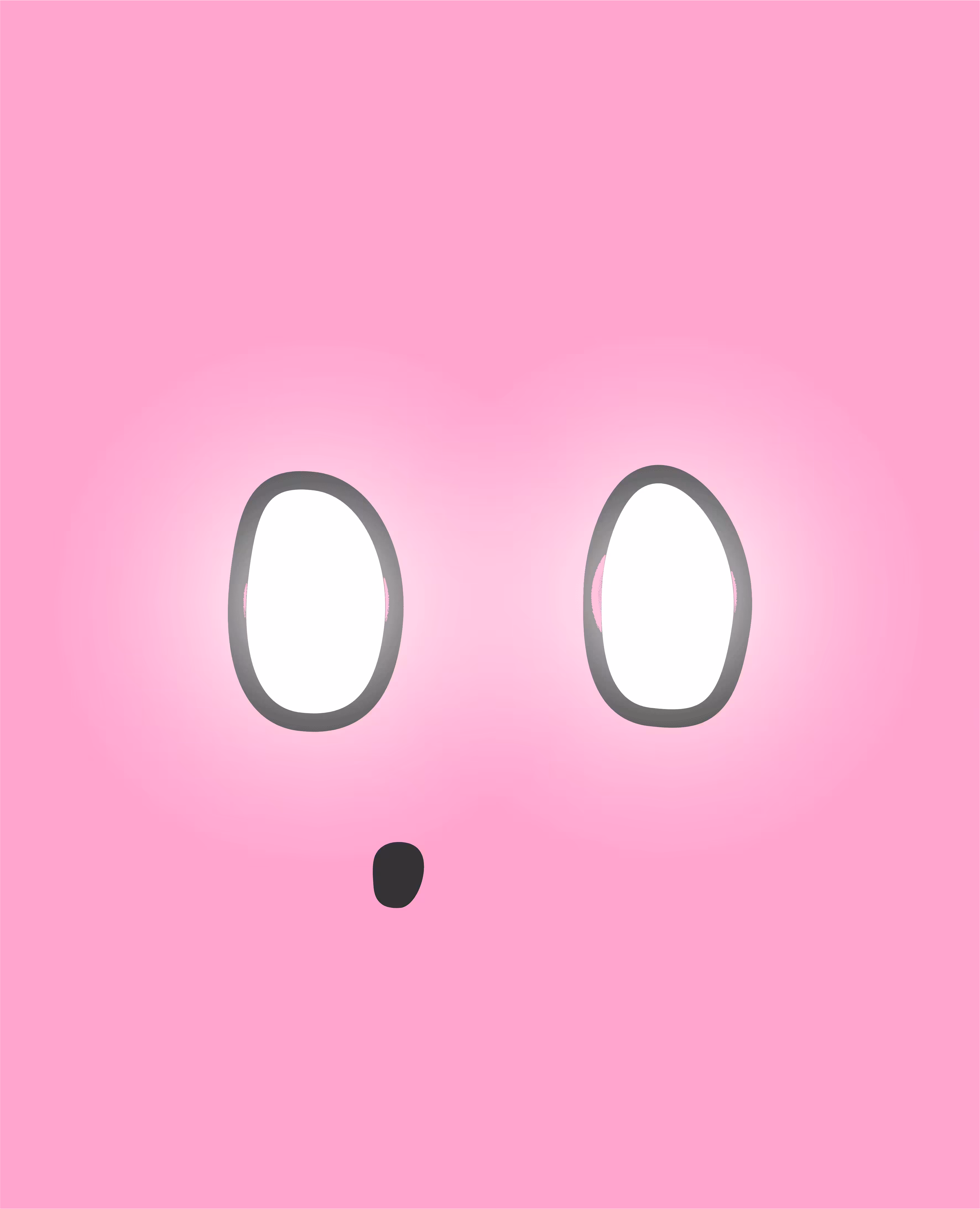 A pink face from Cloudy Nowhere