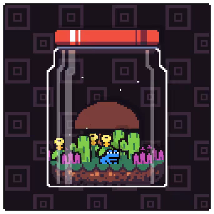Toad Terrarium #214