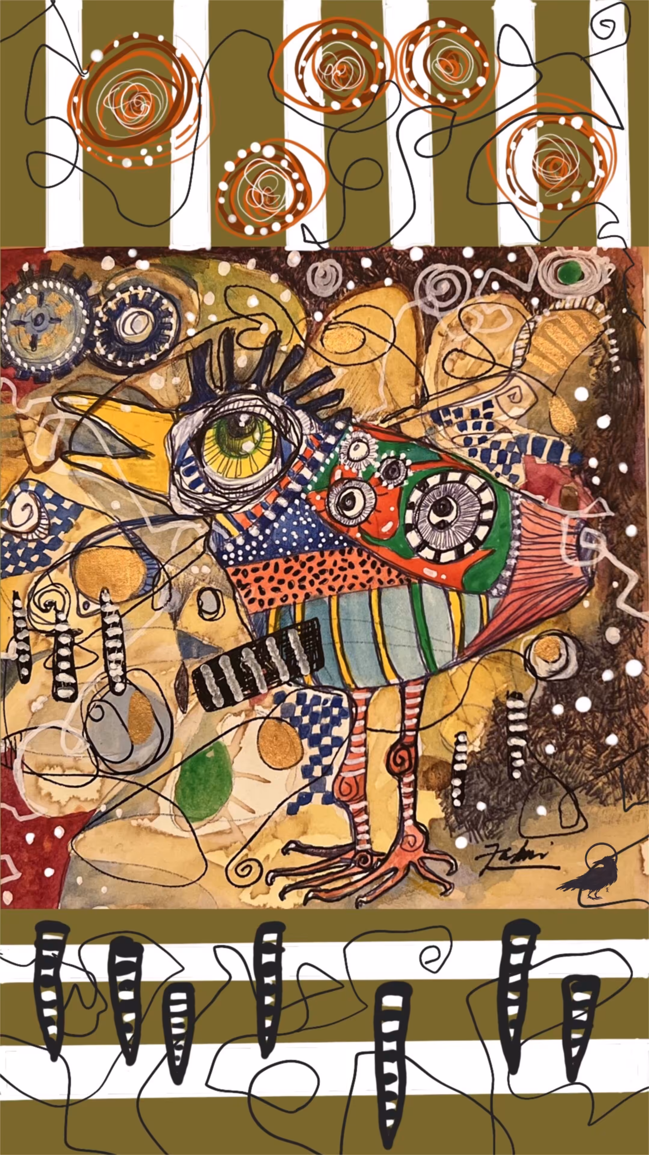 Sacred Totem Bird