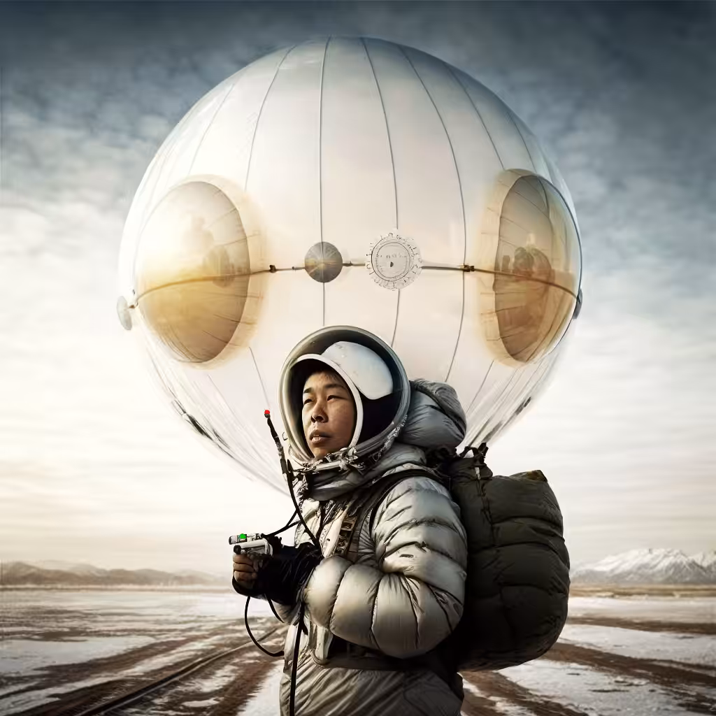 spy in the sky | high altitude surveillance balloon from China
