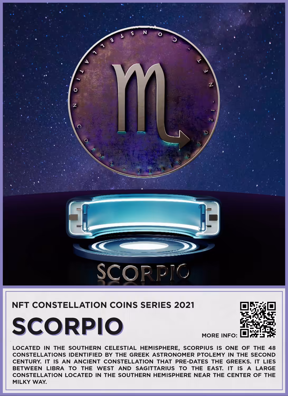 SCORPIO - Constellation Coin Series 2021