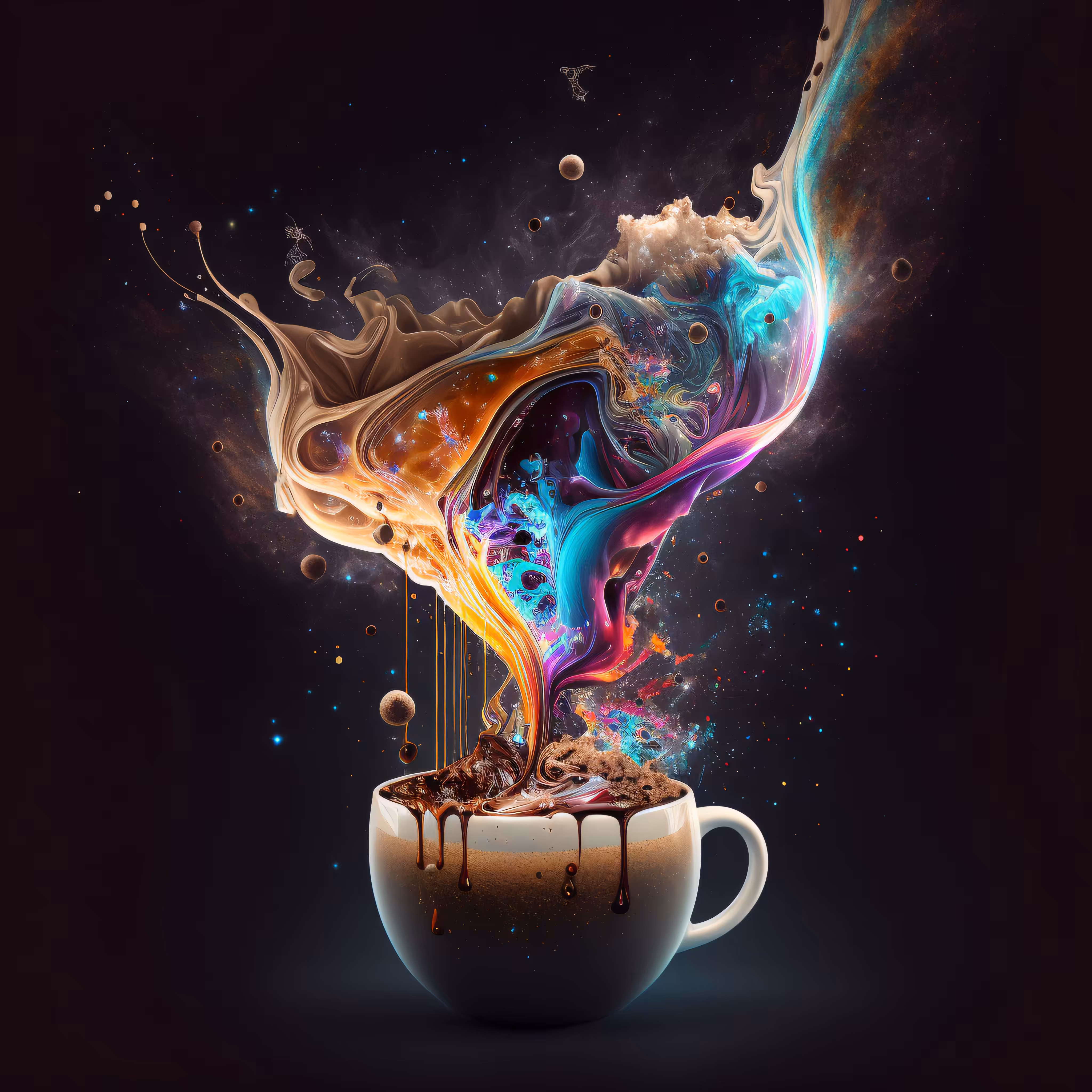 Primordial Cappuccino