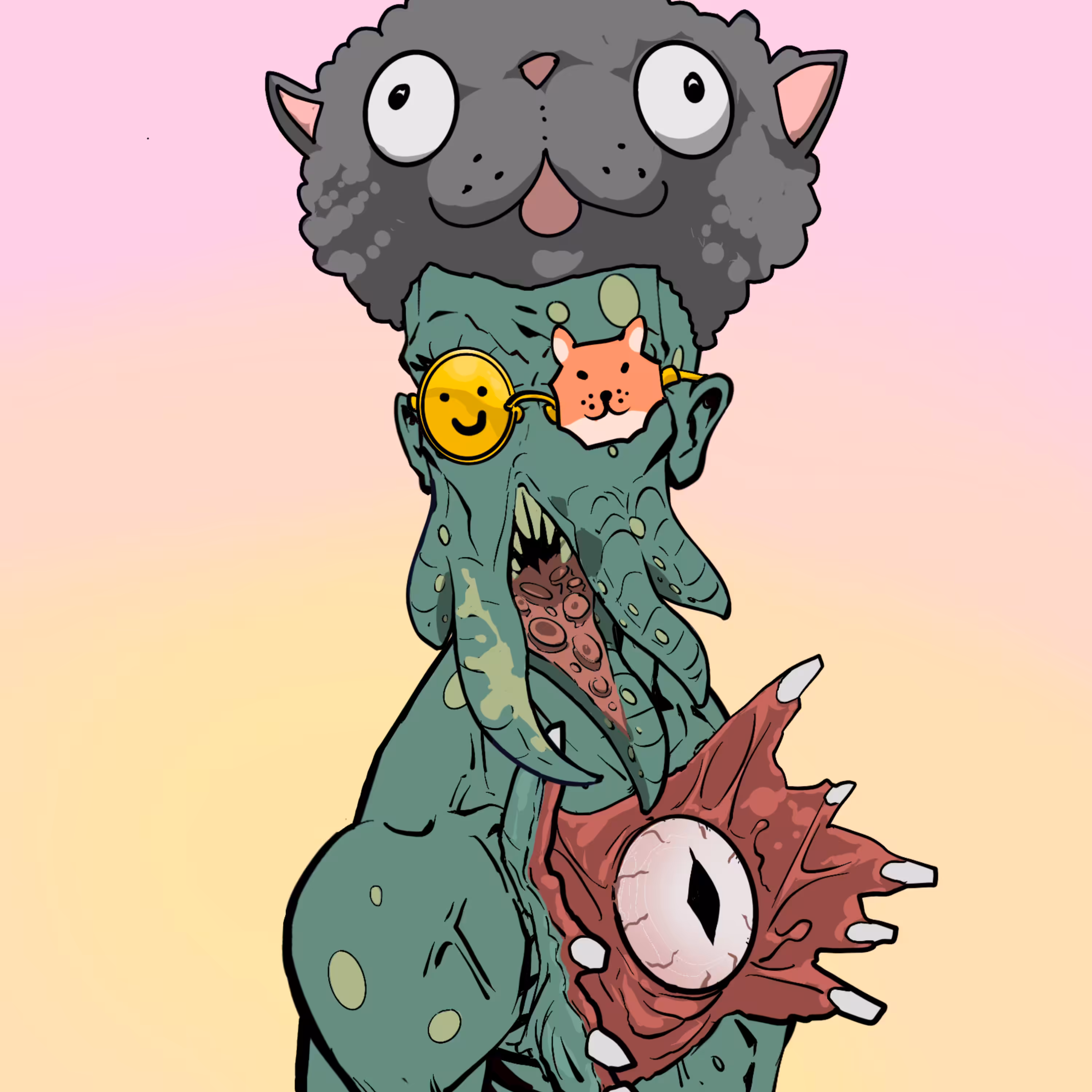 GlieseZombiesPFPs: GlieseZombiePFP #2470