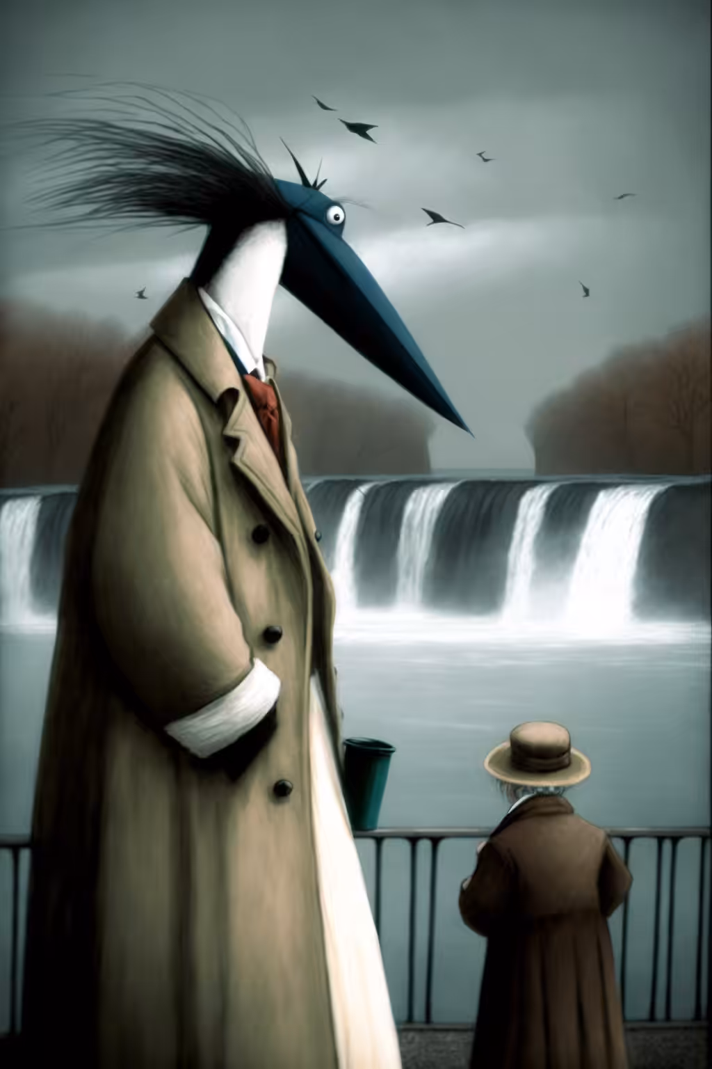 Tourists :: The Beaks: The Beaks visit Niagara Falls
