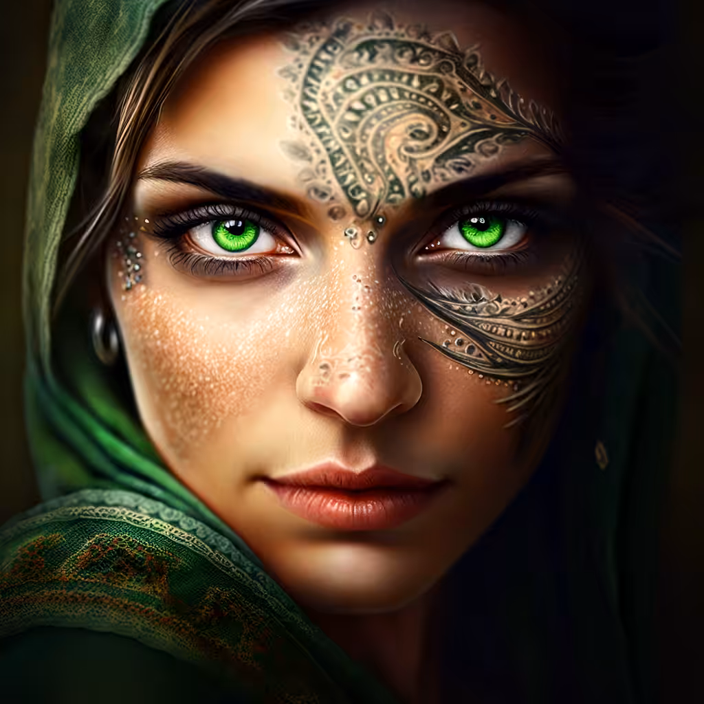 The Green Eyed Girl 