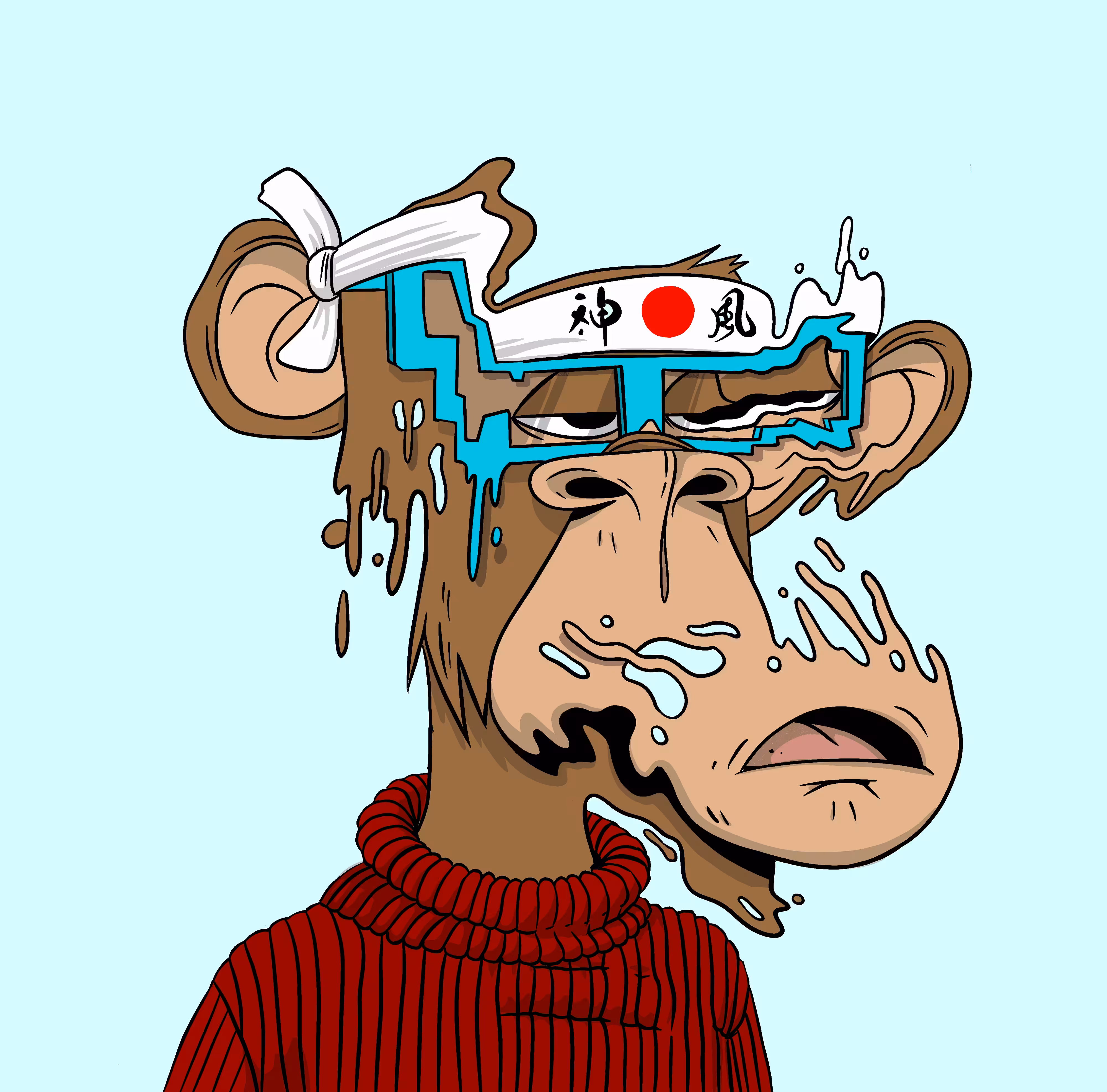Bored ape remix #5855 - 1/1 Edition