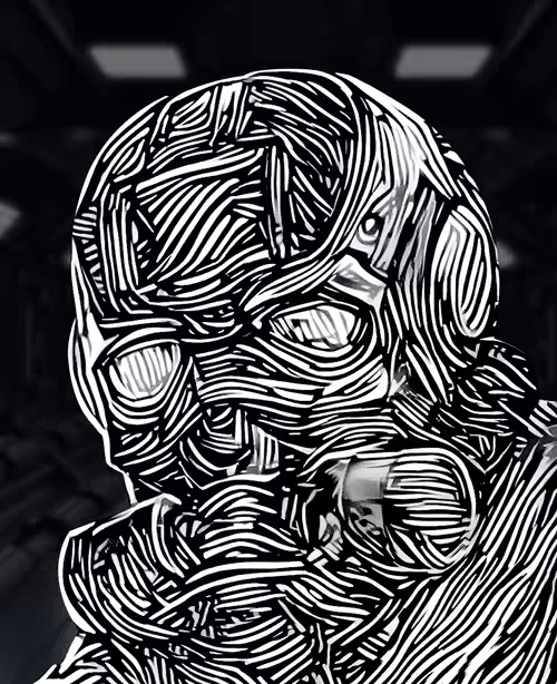 The trippy head #24