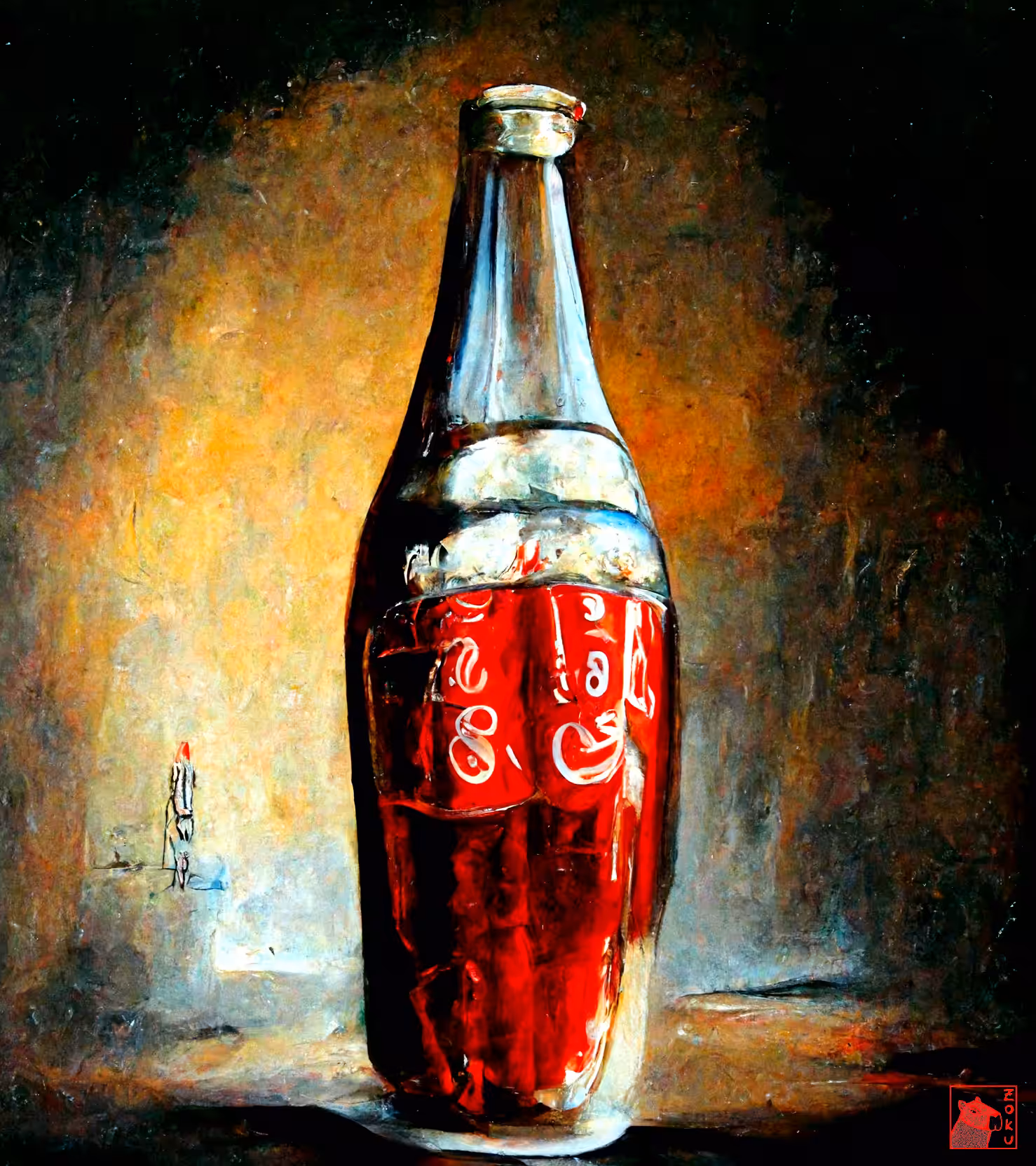 Cryptofood: A bottle of cokek