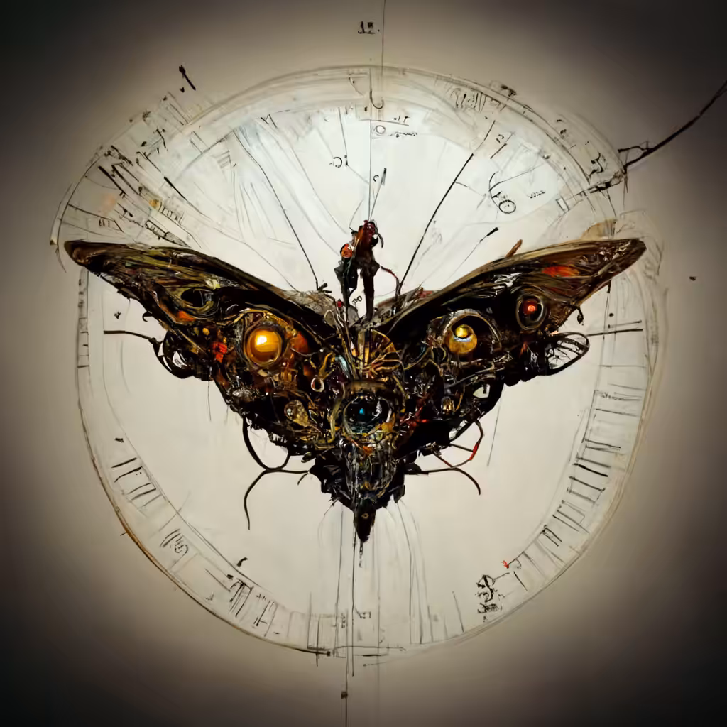 time is an illusion- the art of chaos