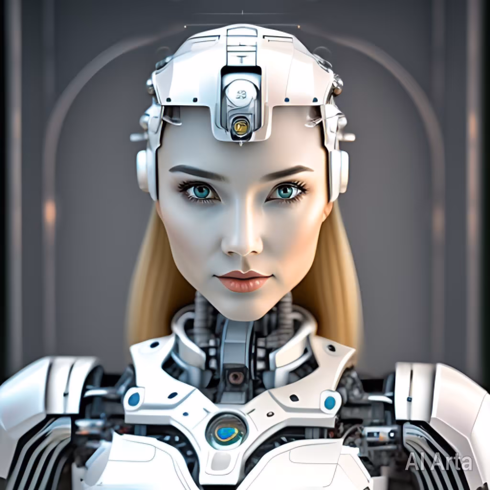 Cyborg : Robowoman is ai art