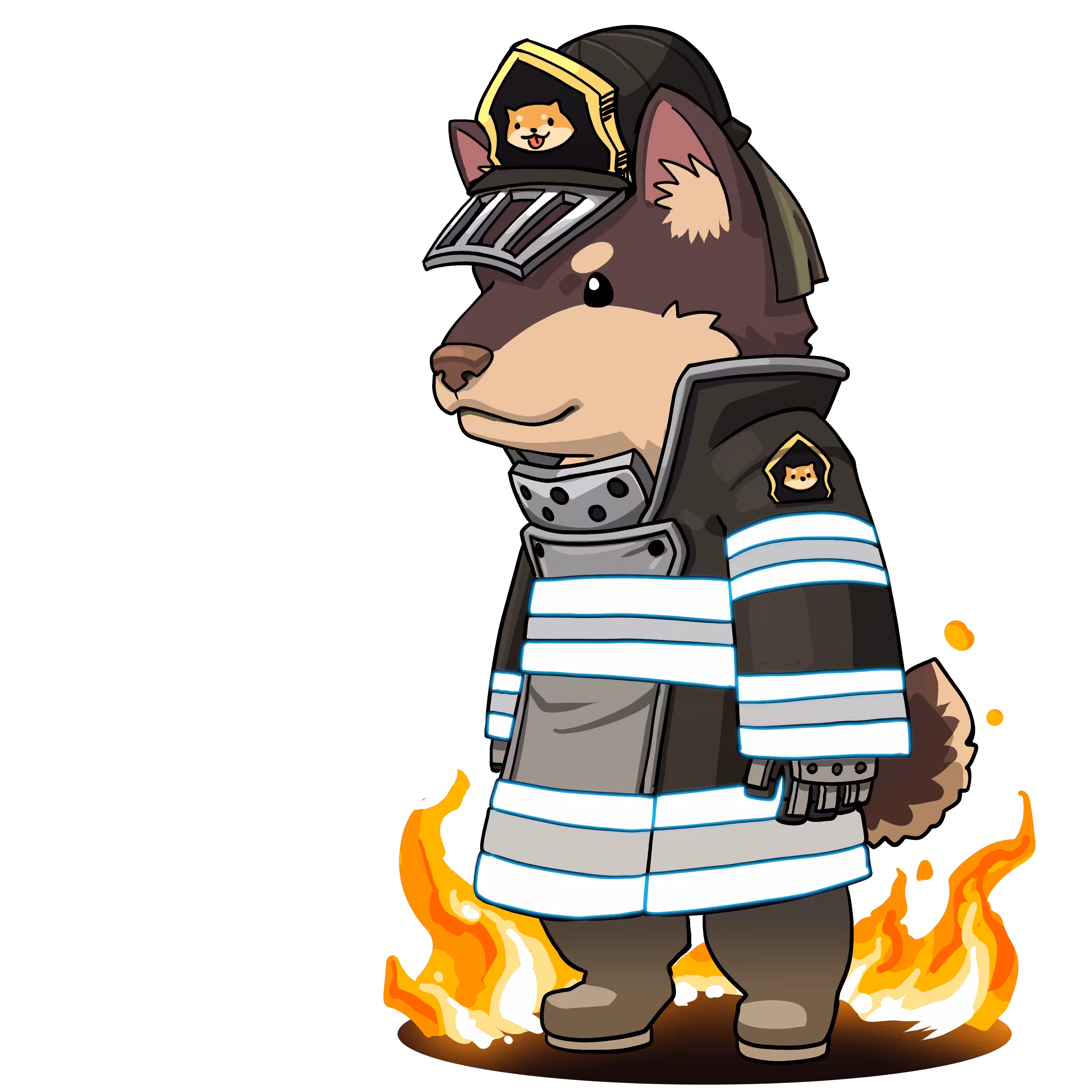 Shiba Fireman