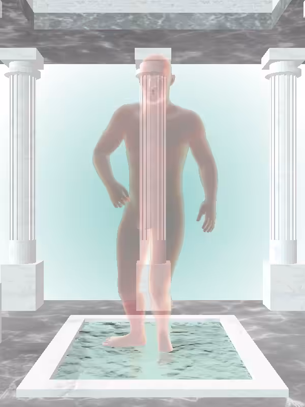 HeavenComputer: The Fading Injured Fiery Red Man #4407