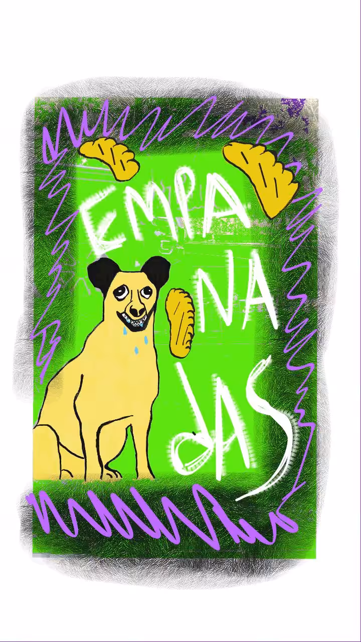 Empanadas dog