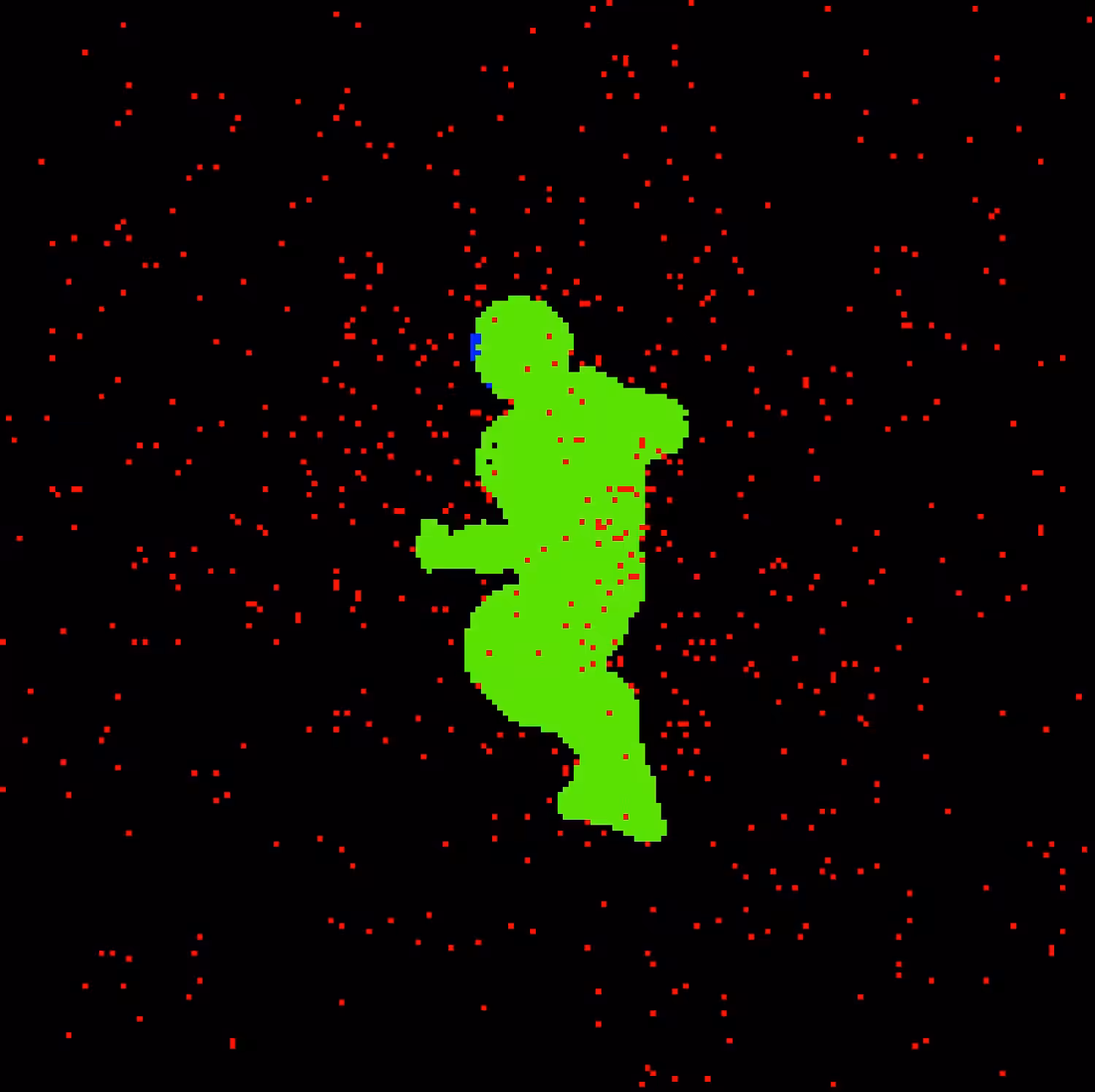 infected space ウイルス