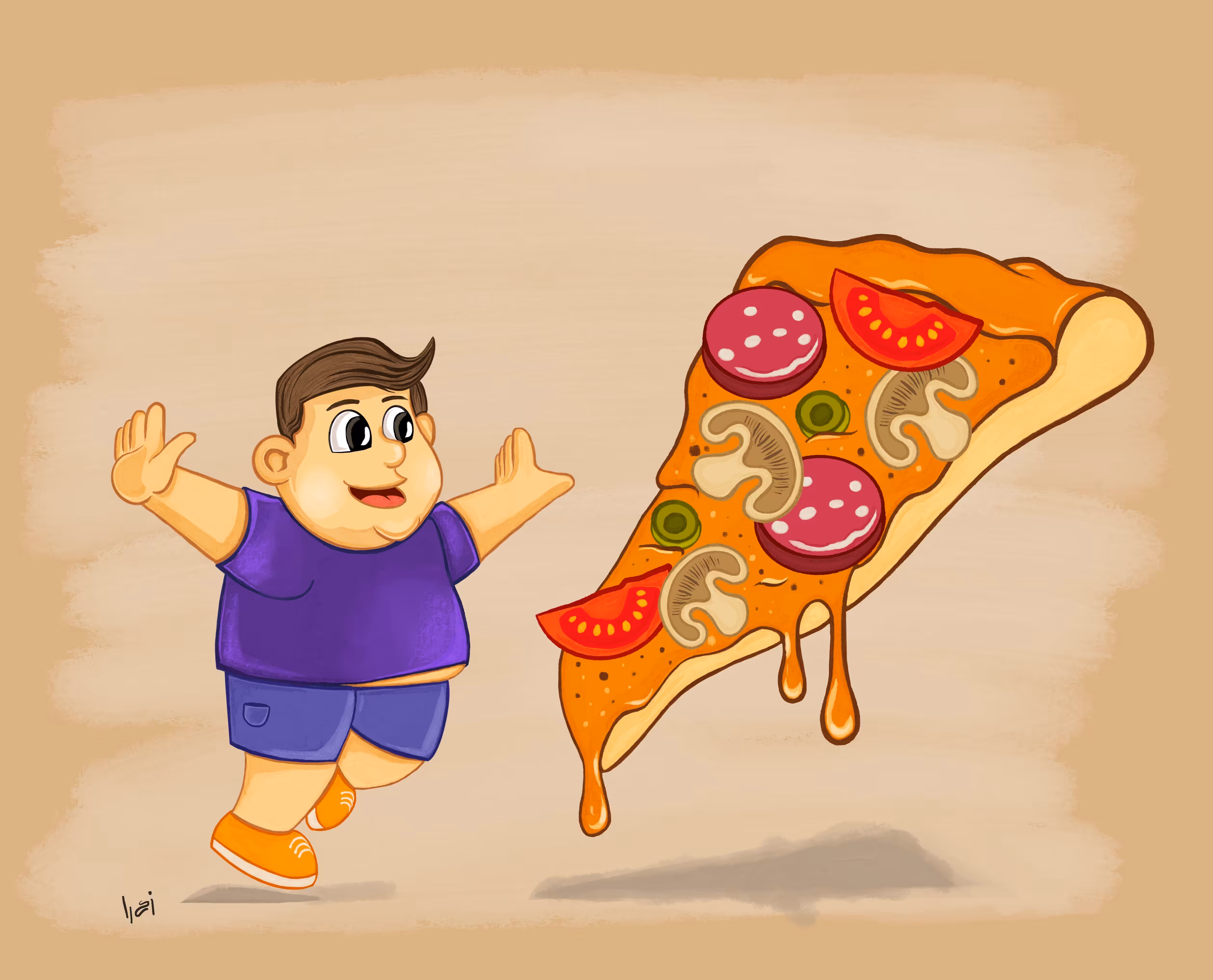Love pizza