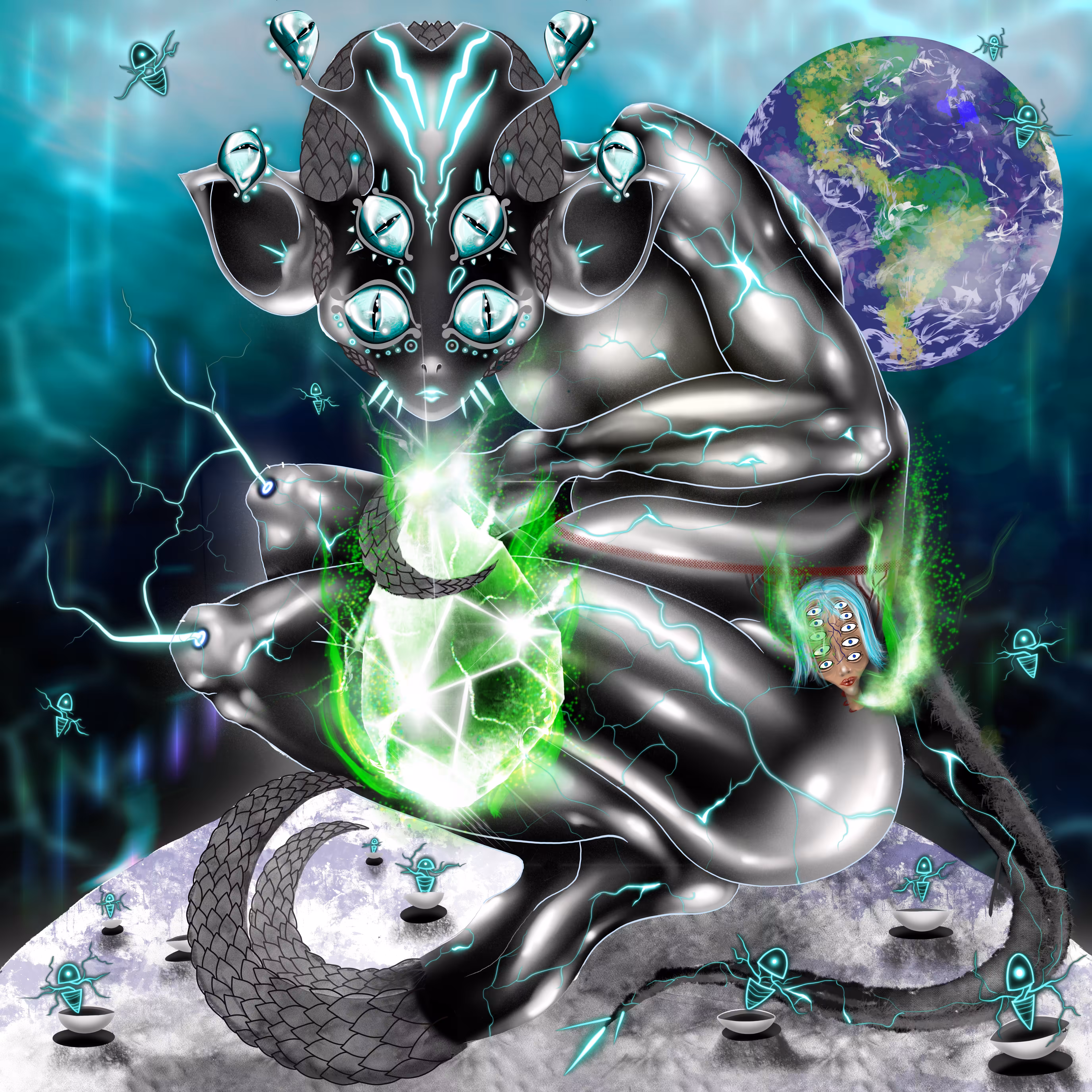 Electric alien #10