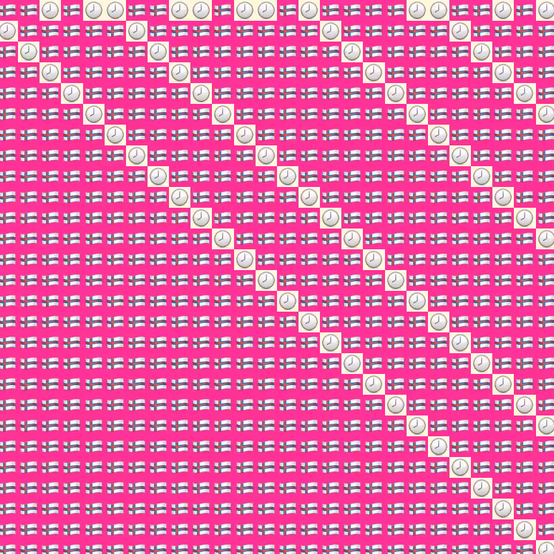 Elementary Cellular Emoji Automata #669