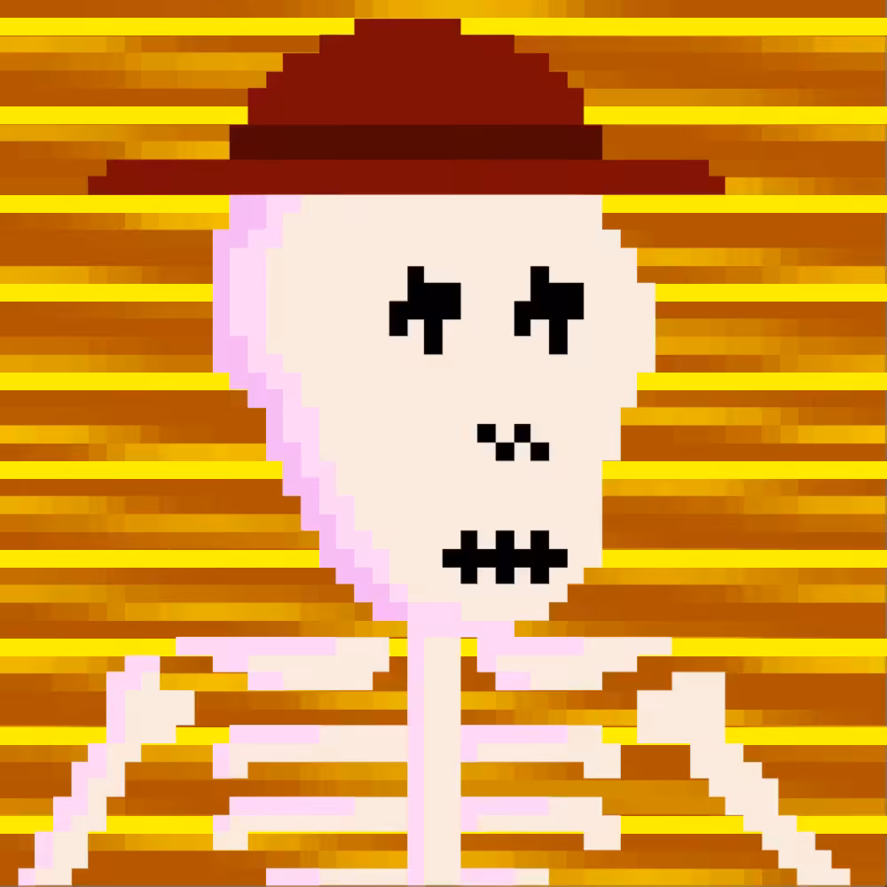 PIXEL SKULLETTI 1 #225