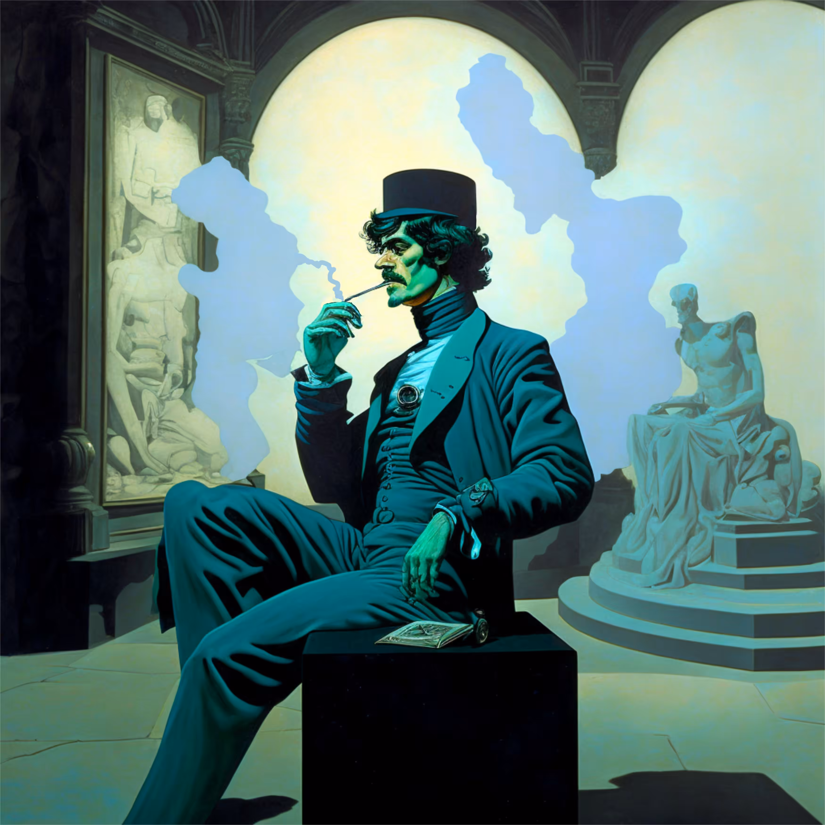 Smoking weed, buying NFT (4)