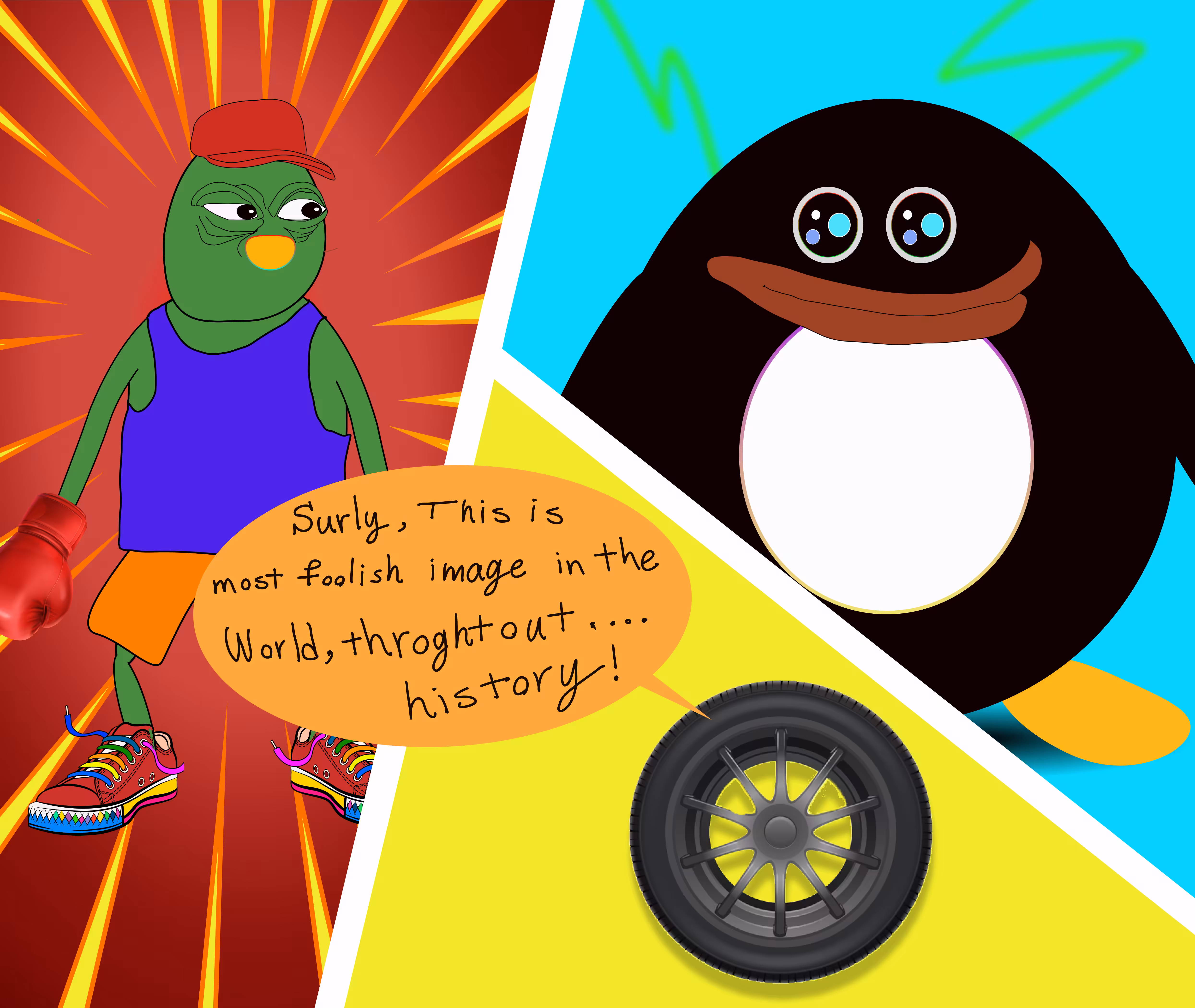Sara & her bro #7 #pepe 2