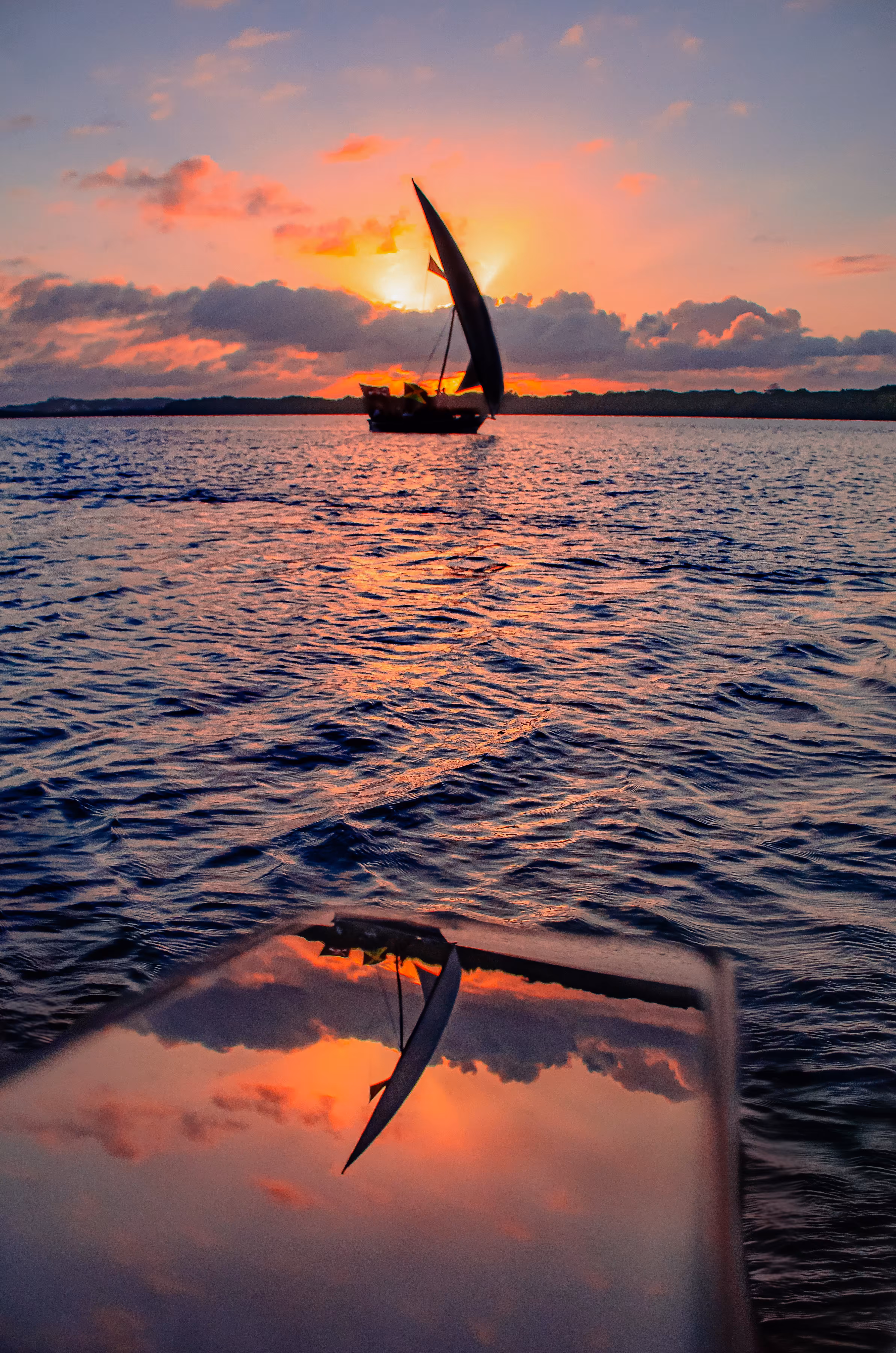 So I sail into the Sunset, Reflecting...