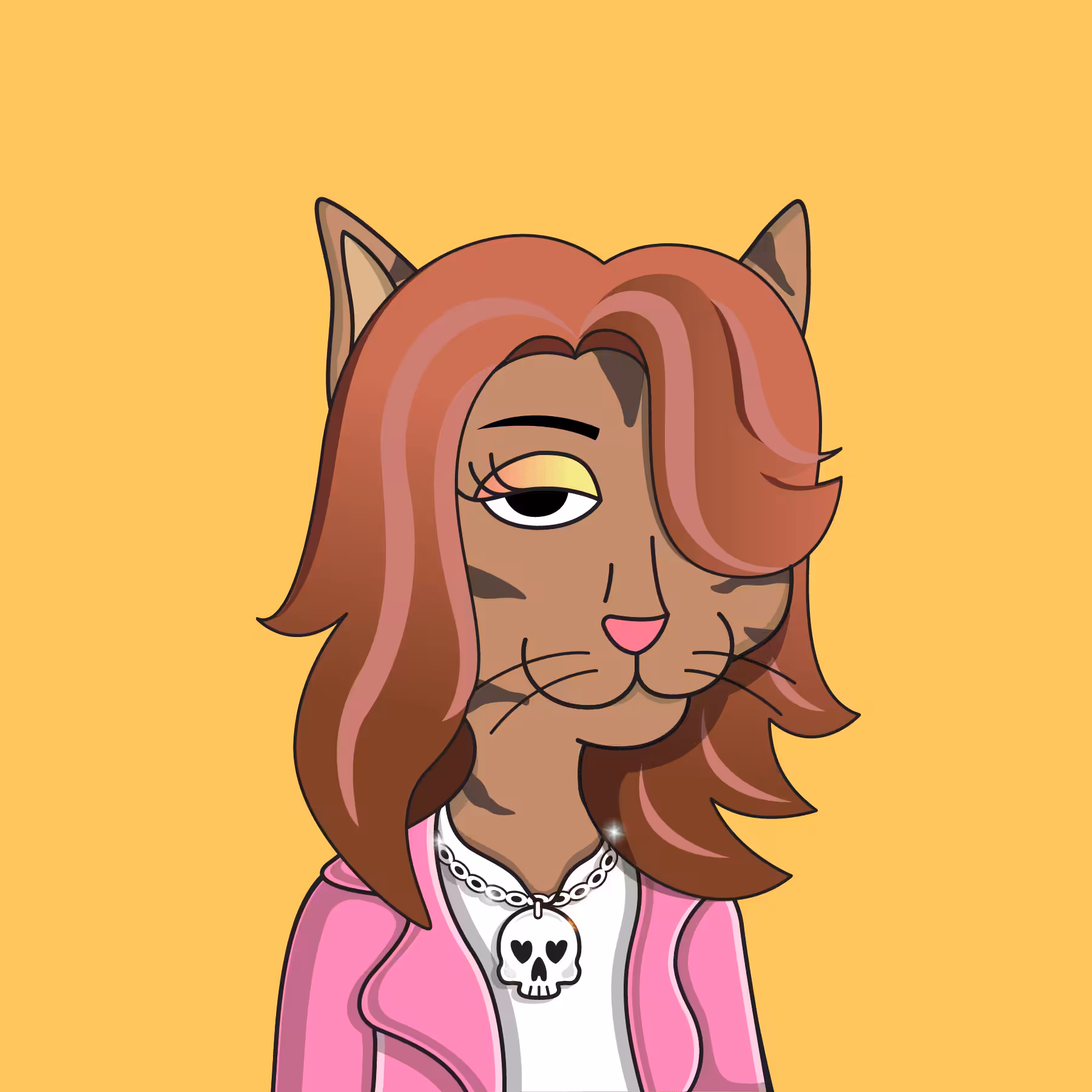 Girl Cat #637