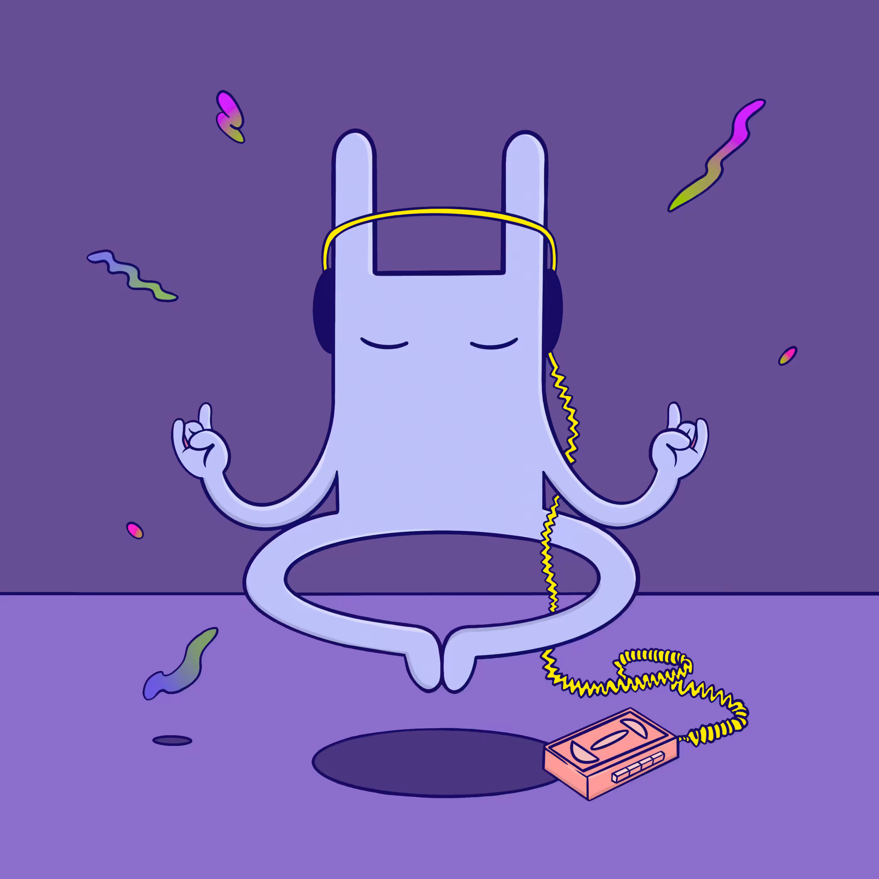 Meditation Rabbit #3