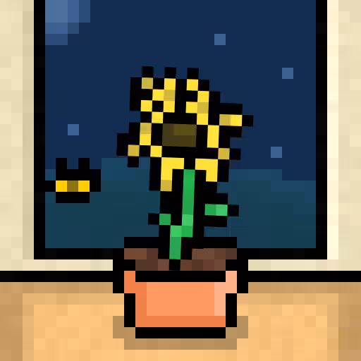 Pixel Flowers #29