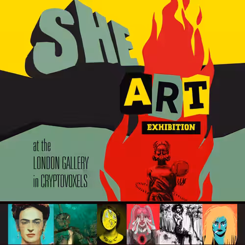 She Art Exhibition Poster