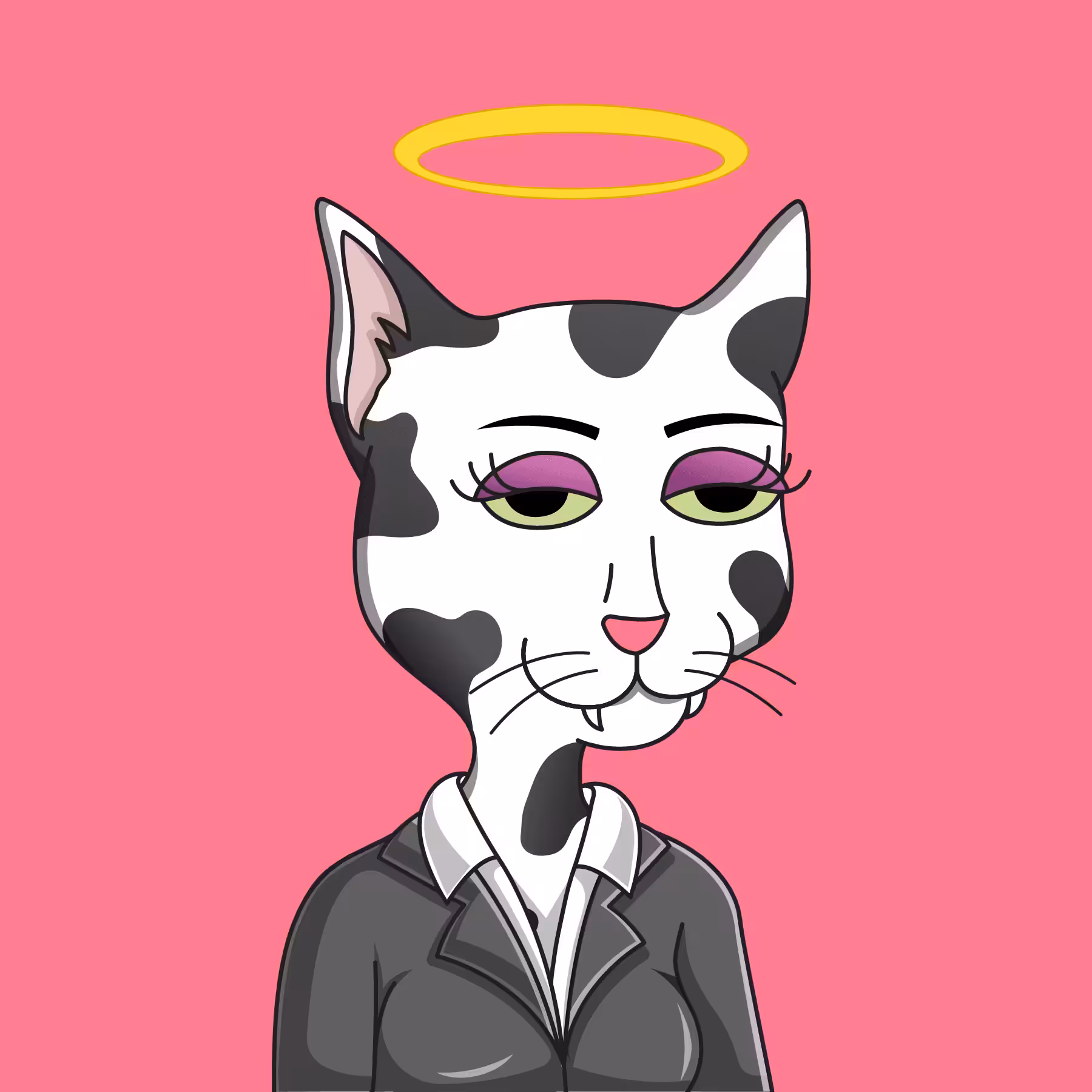 Girl Cat #550
