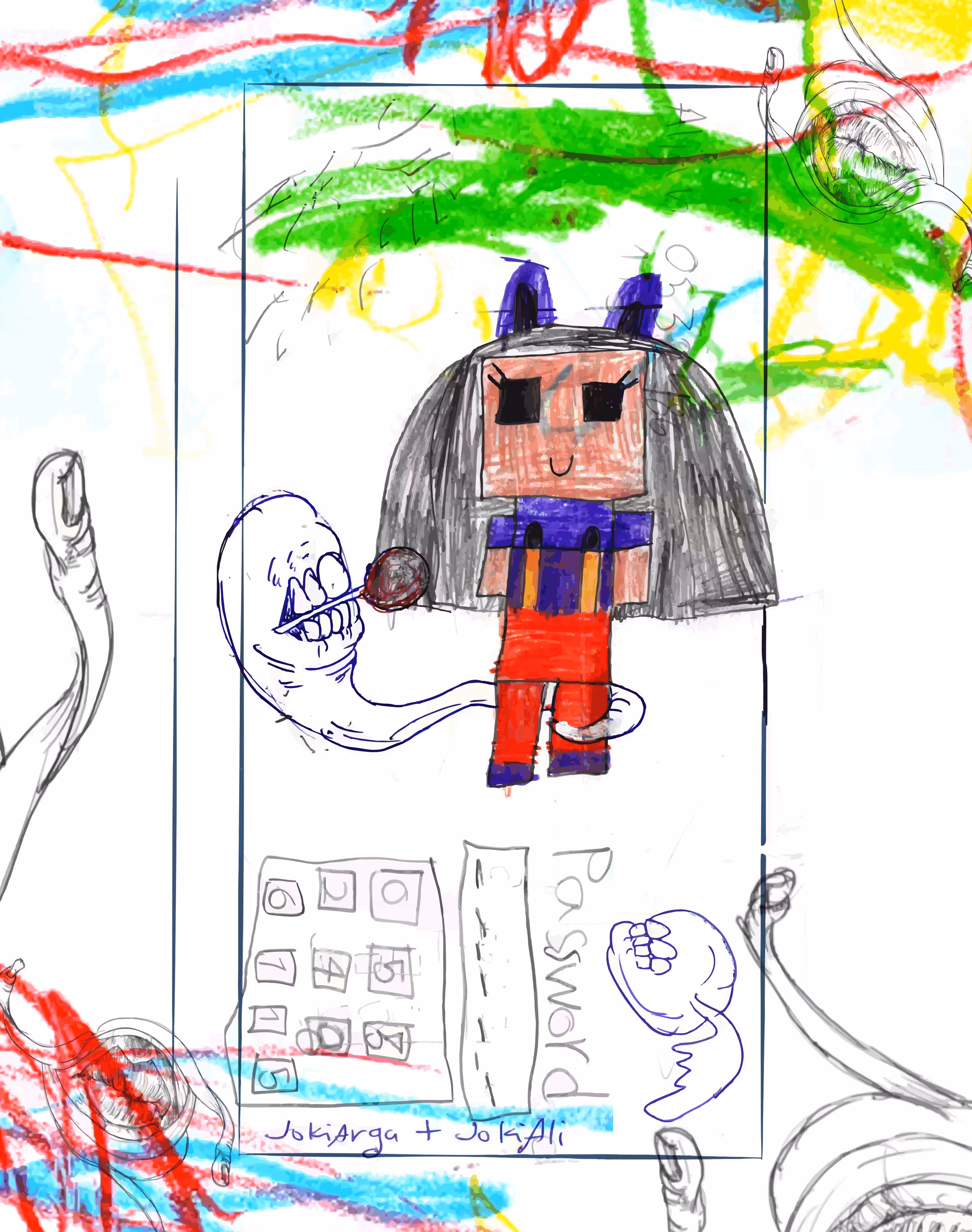 eVerYdaY iz TezDay: password monsters