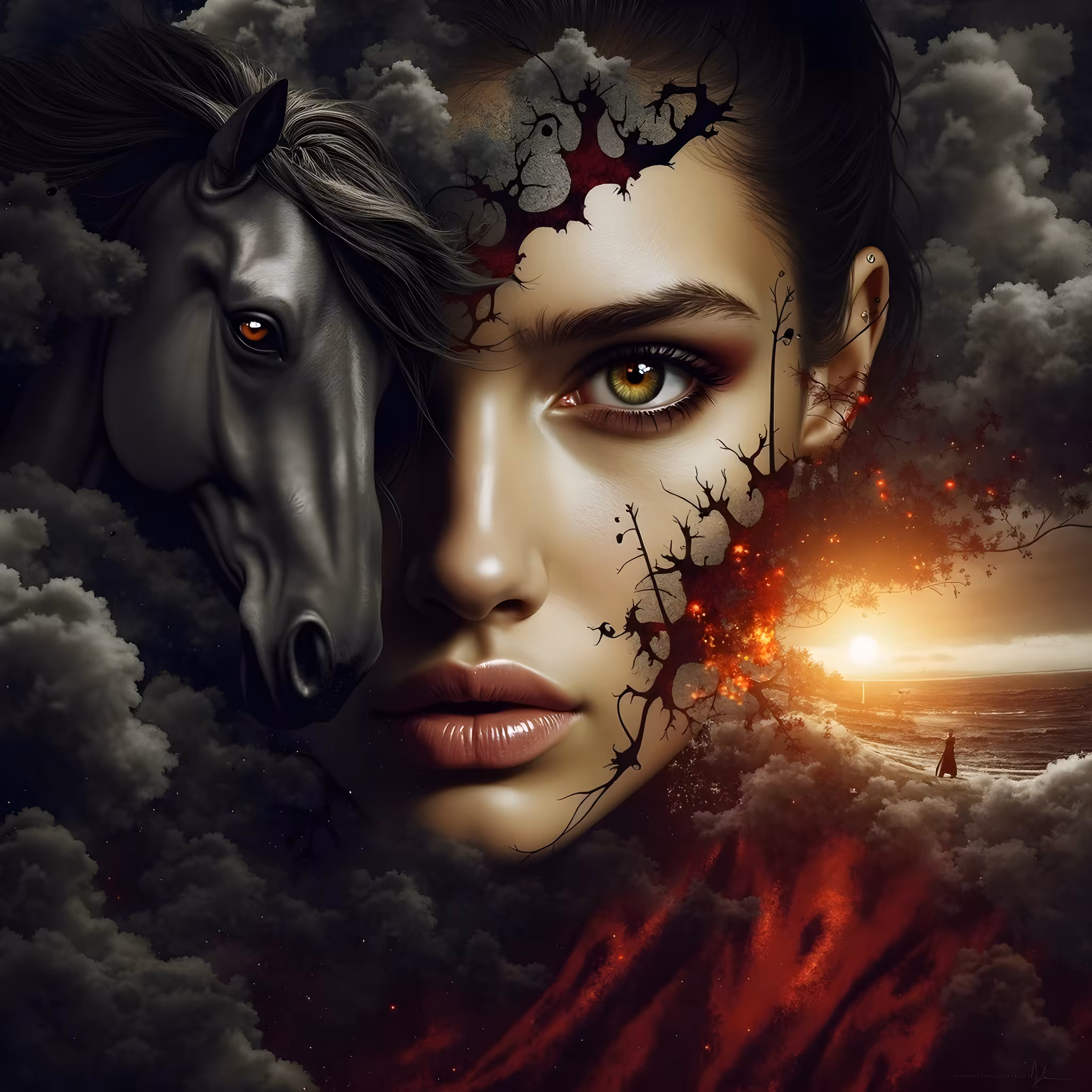 Wheen darkness falls 