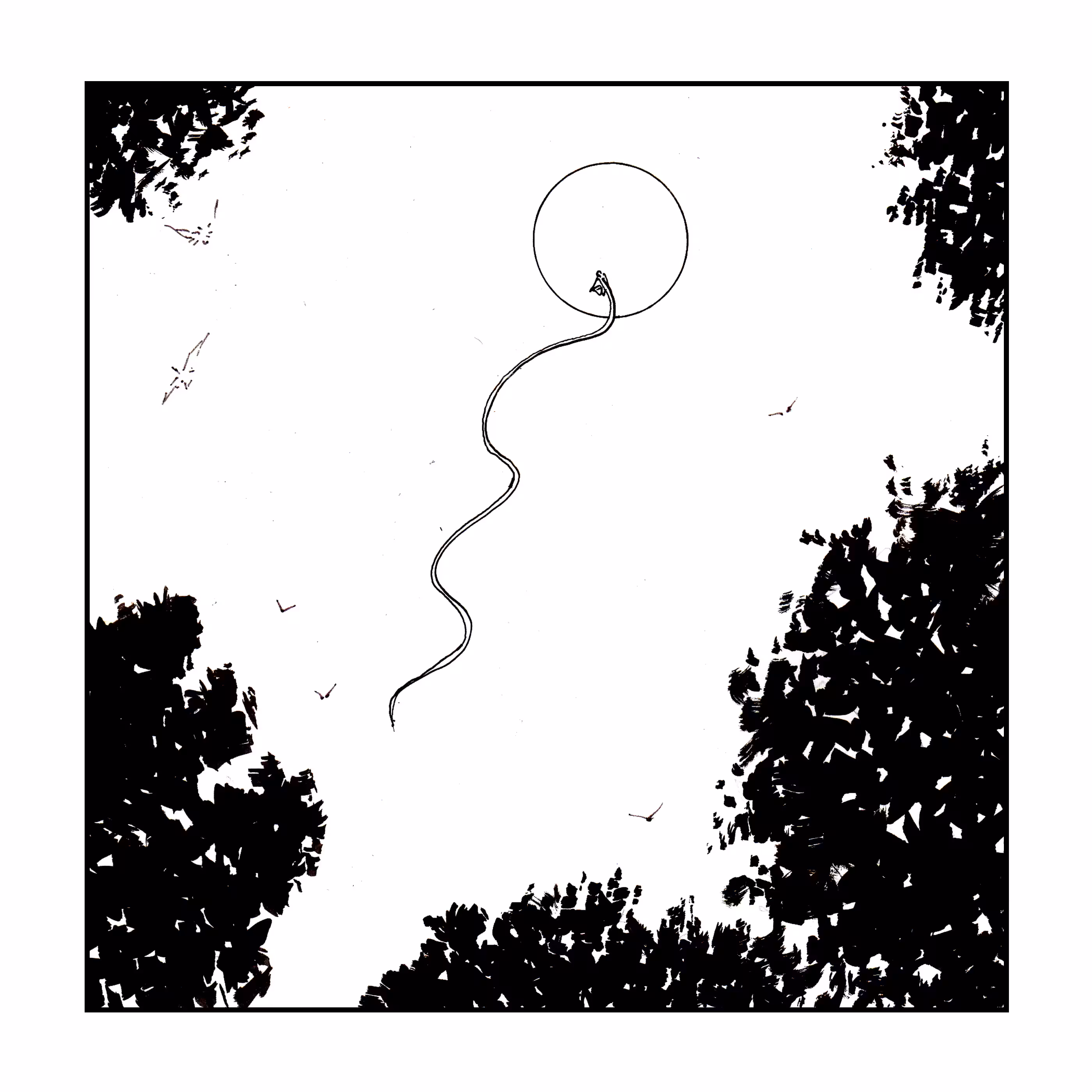 BALLOON GIRL - INKS 002