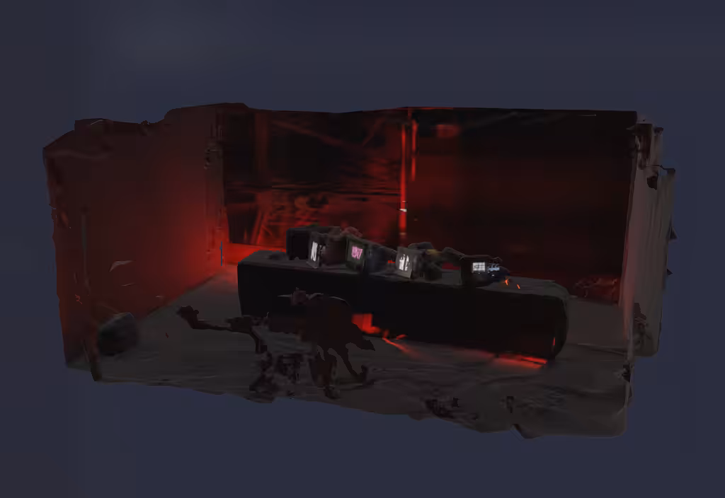 ABANDONED RED ROOM 