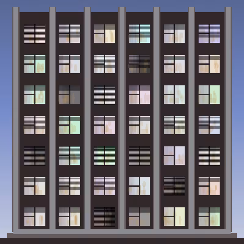 Night Windows #9