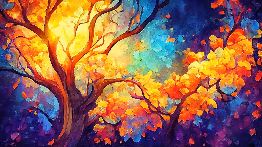 Colorful Forest