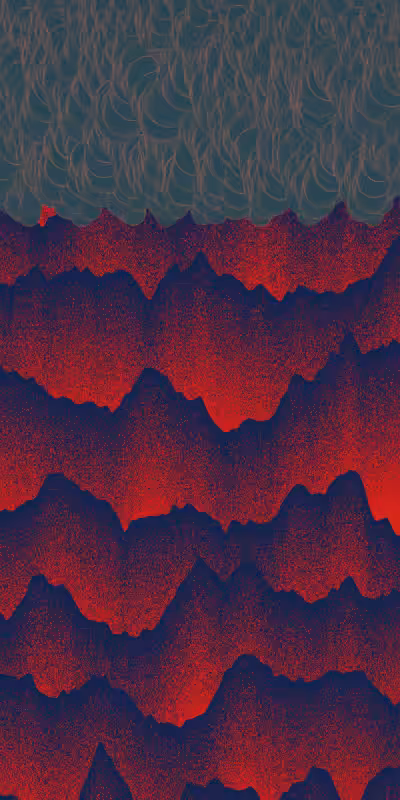 Clouds over the Mountains #127